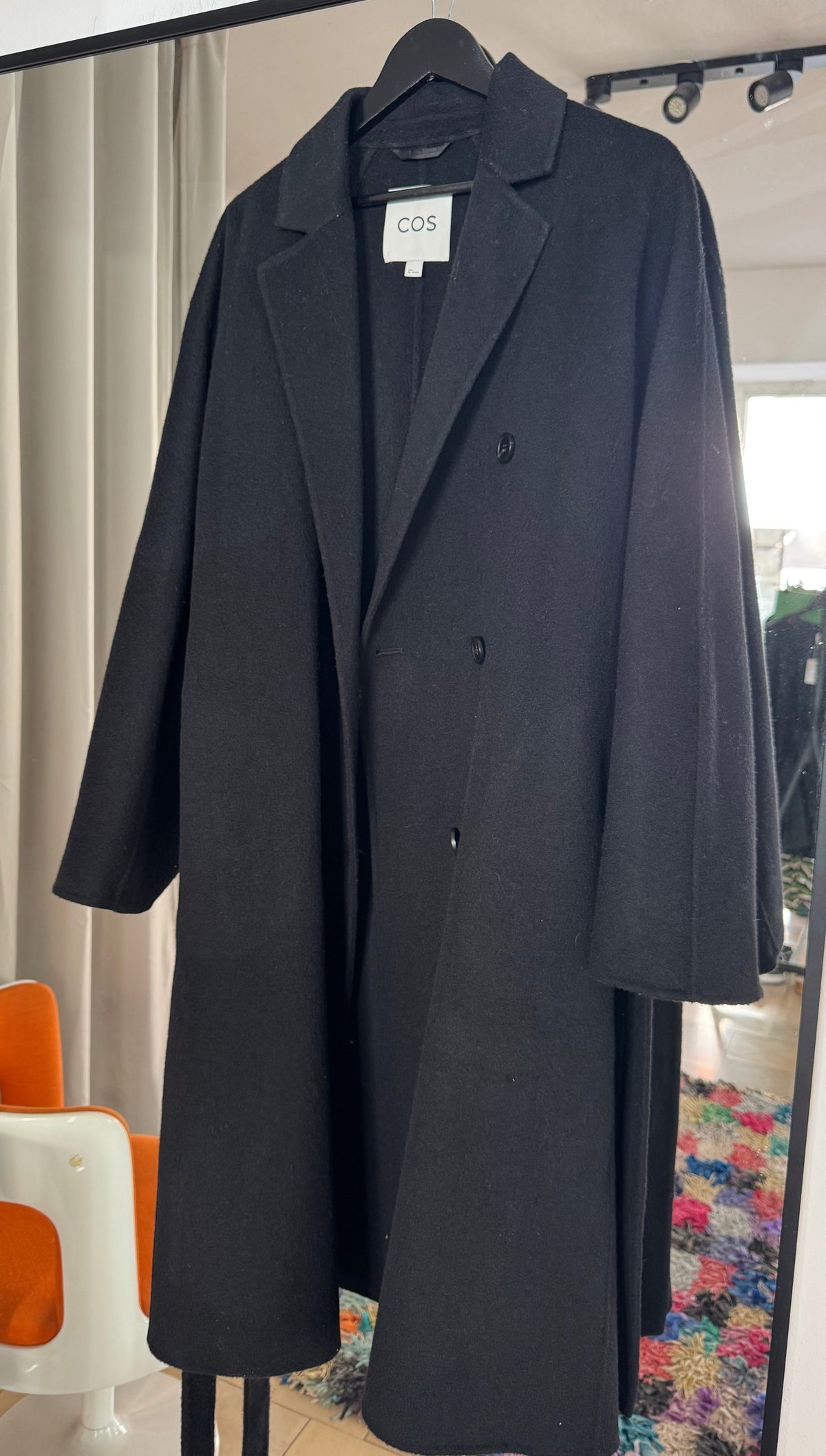 COS Wollmantel blk/ L