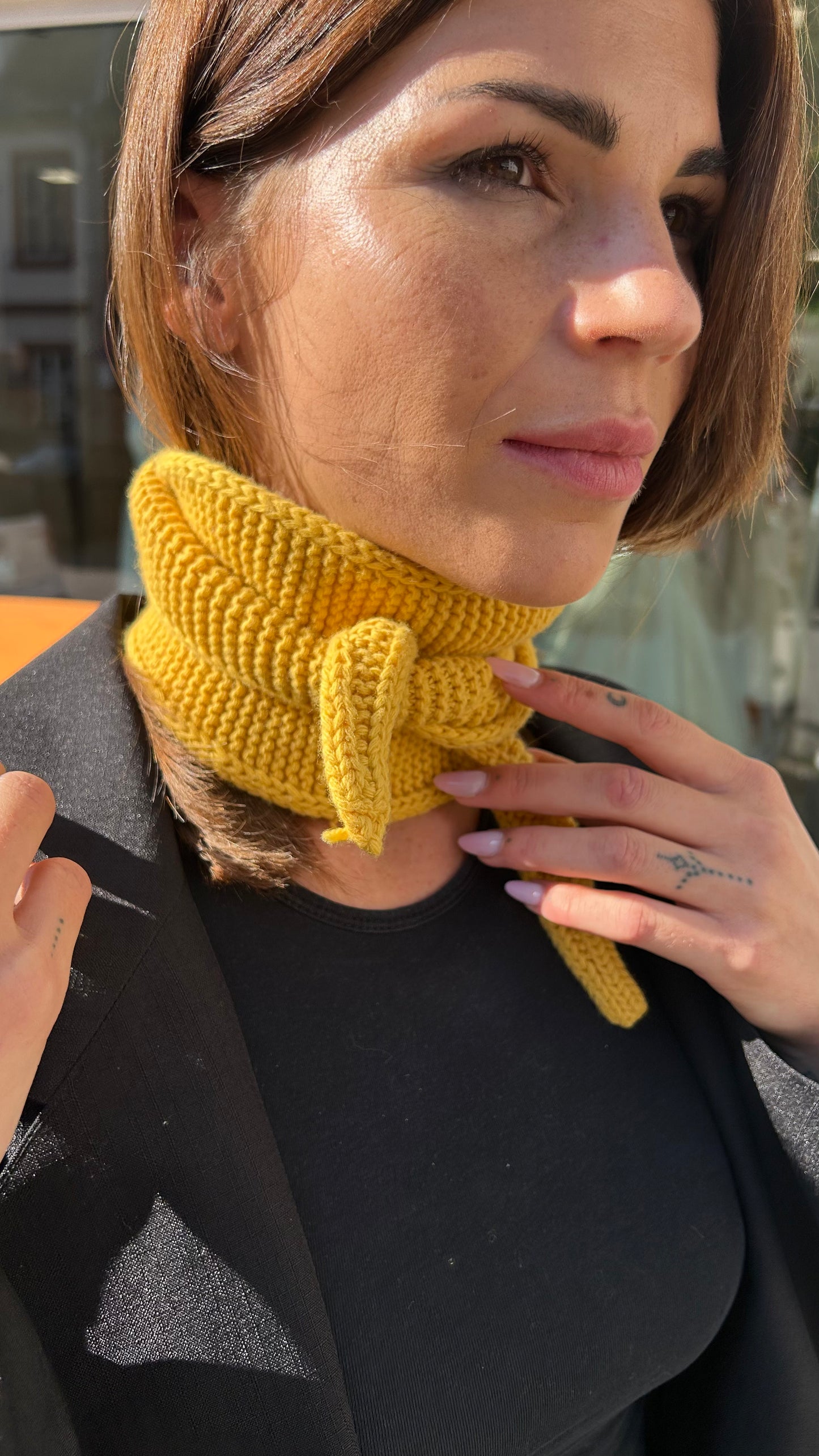 CALIE Paris Schal Sophie Scarf gelb