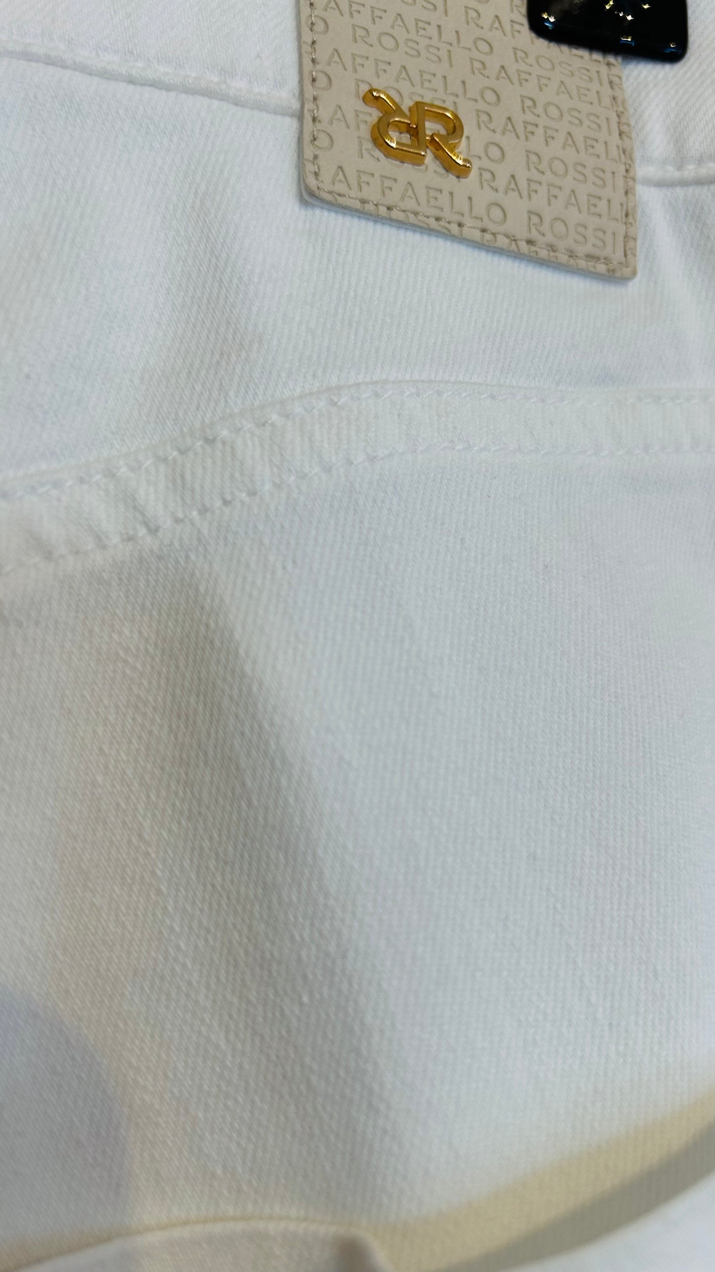 RAFFAELO ROSSI Jeans Wide Leg weiß