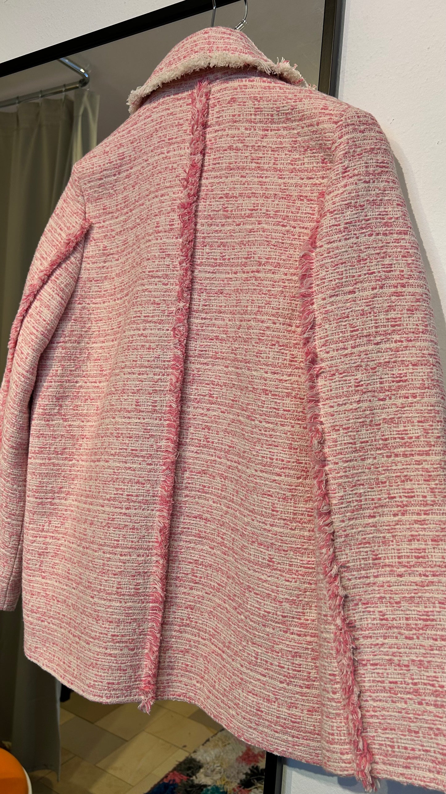 SAMSOE SAMSOE Tweedjacke rosa / XS
