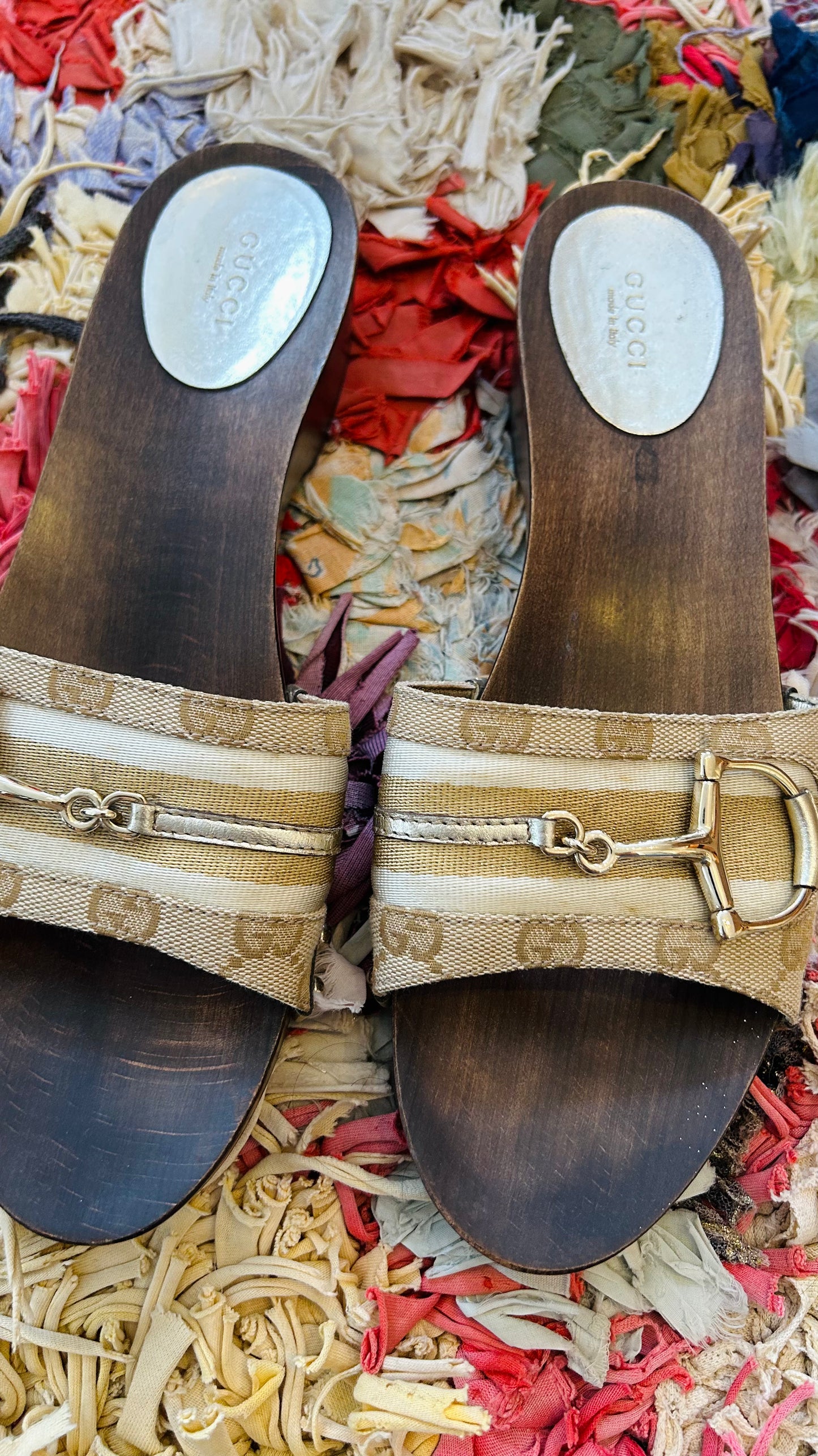 GUCCI Vintage Sandaletten braun 41