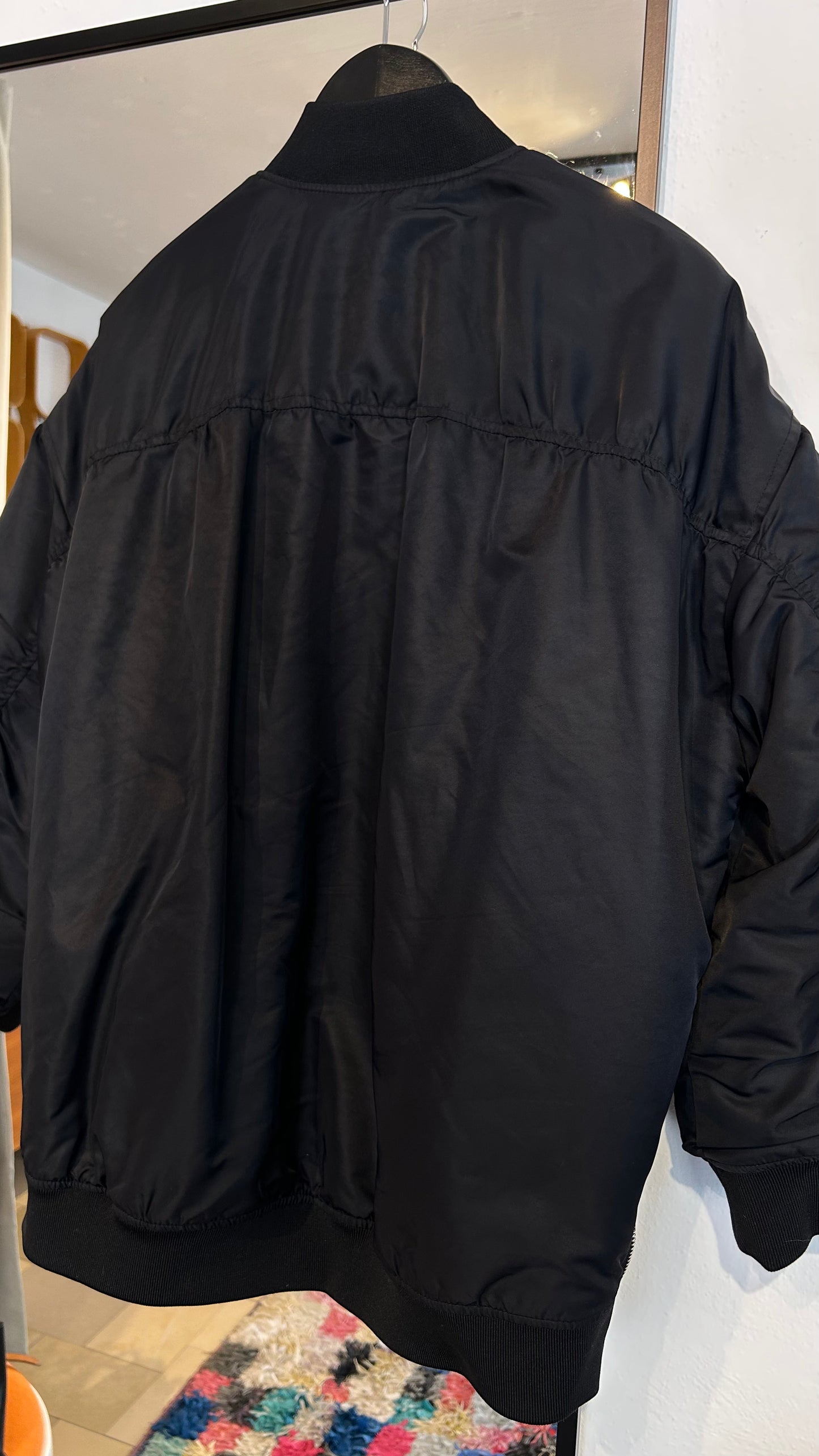 ZARA Bomberjacke schwarz / S