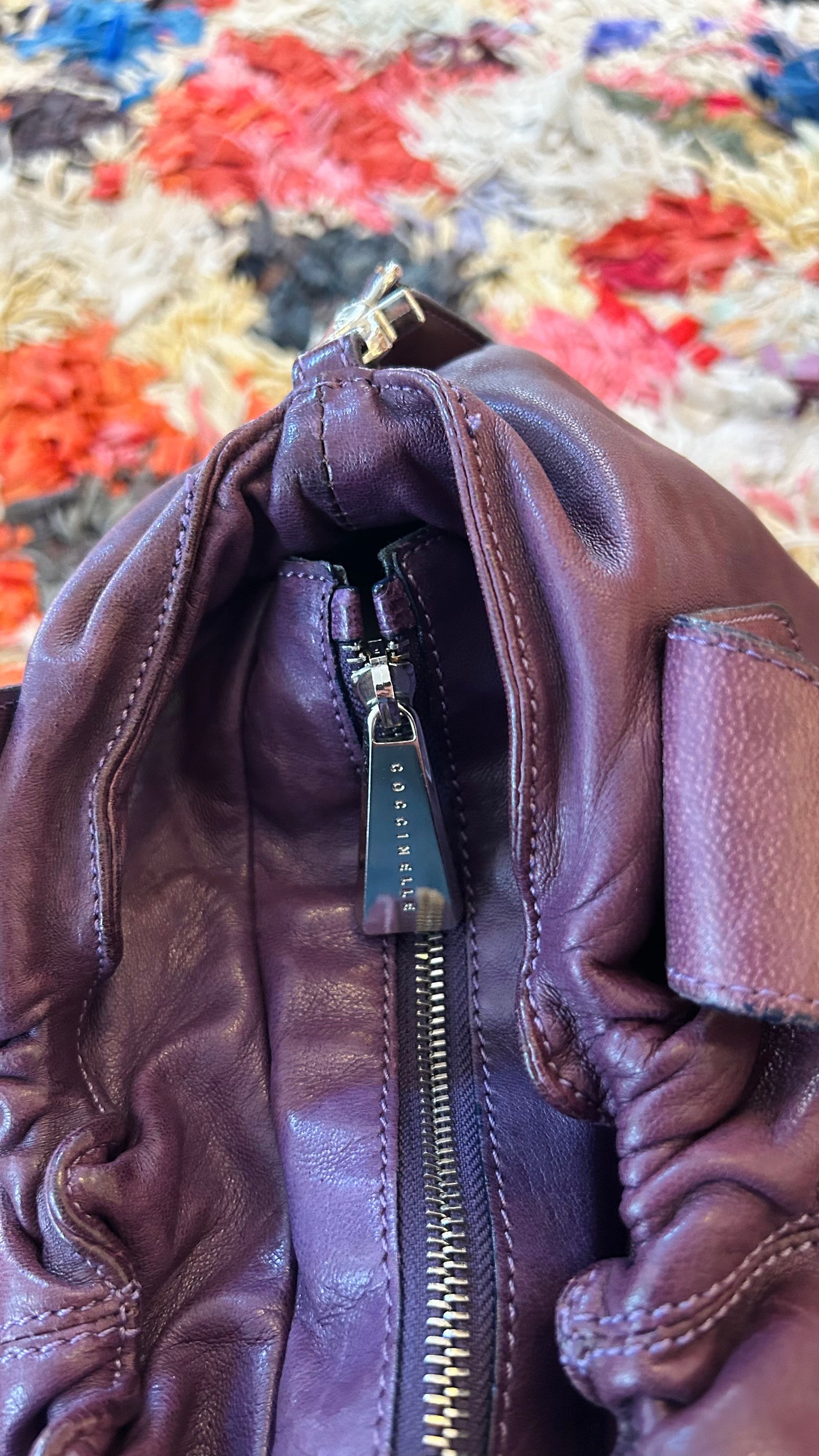 COCCINELLE Vintage Tasche plum