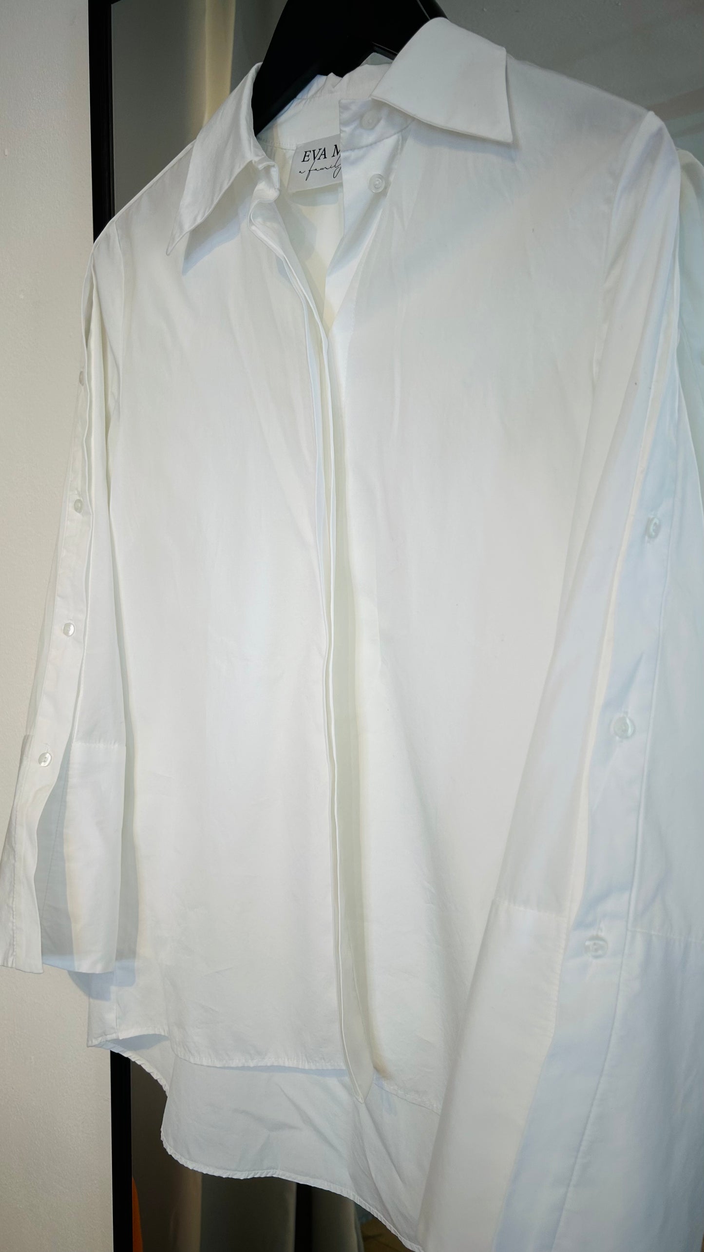 EVA MANN Bluse weiß