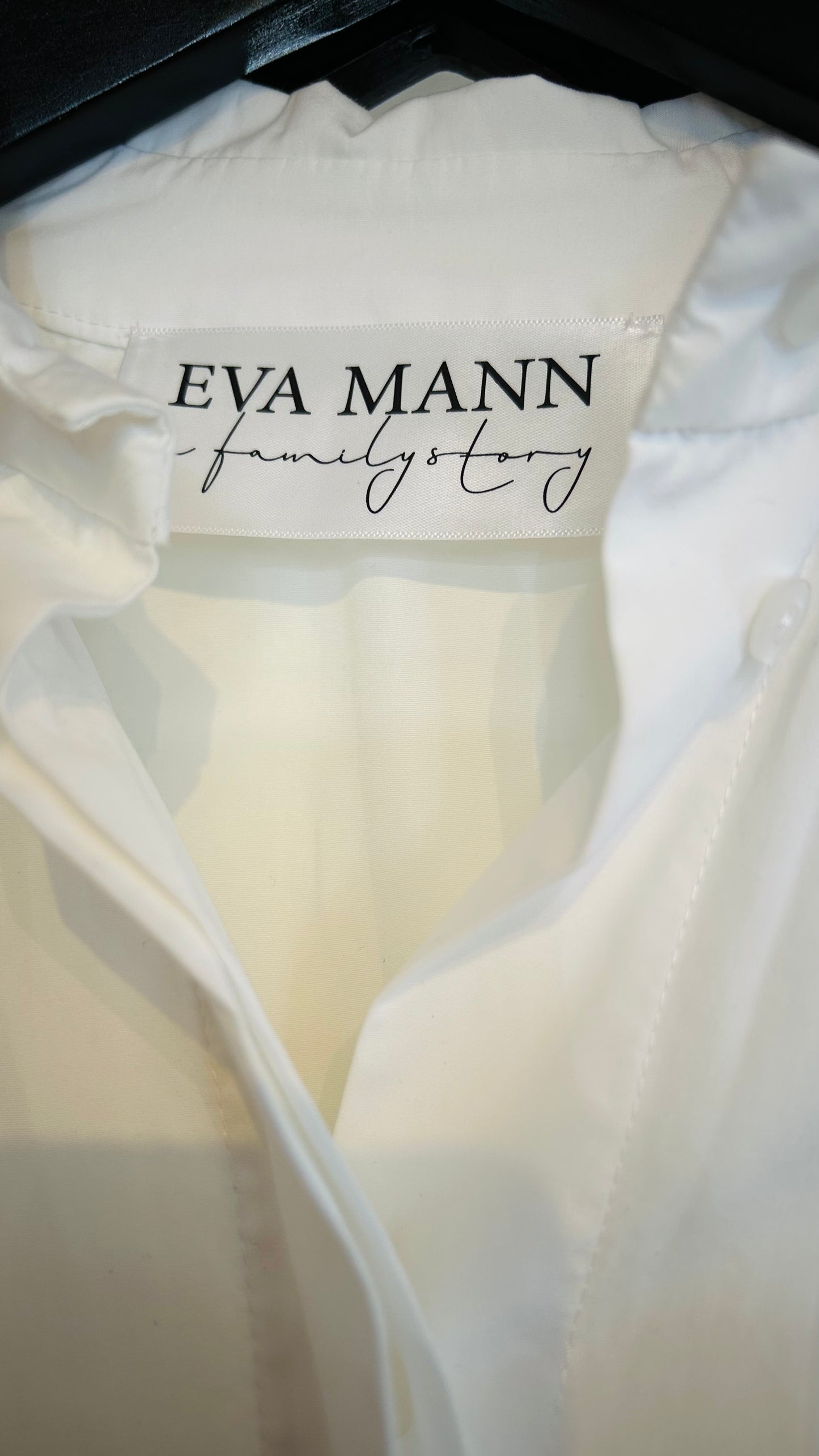 EVA MANN Bluse weiß