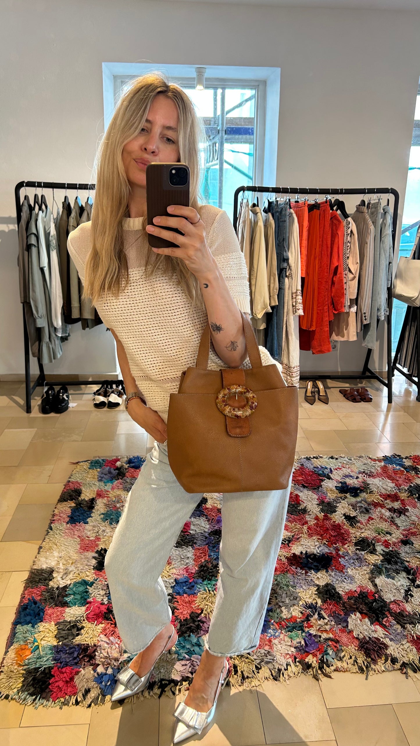COS Strickpullover S creme