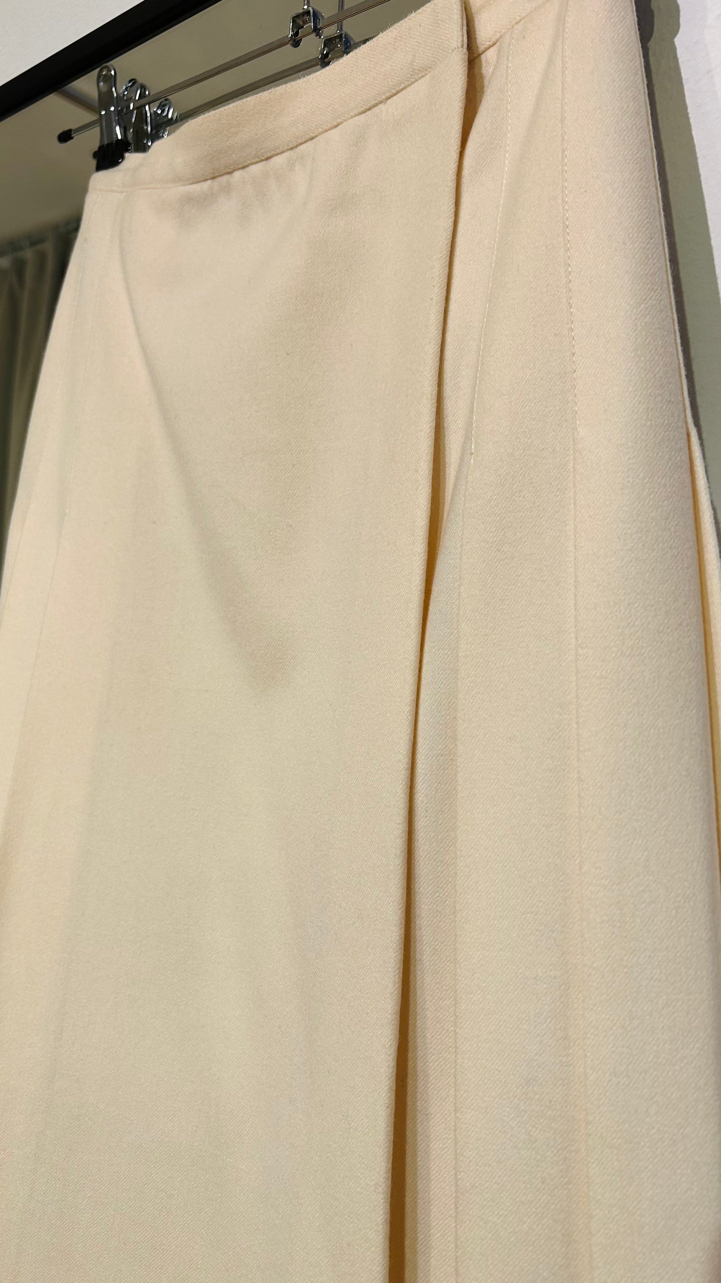 SAINT LAURENT Vintage Faltenrock / XS