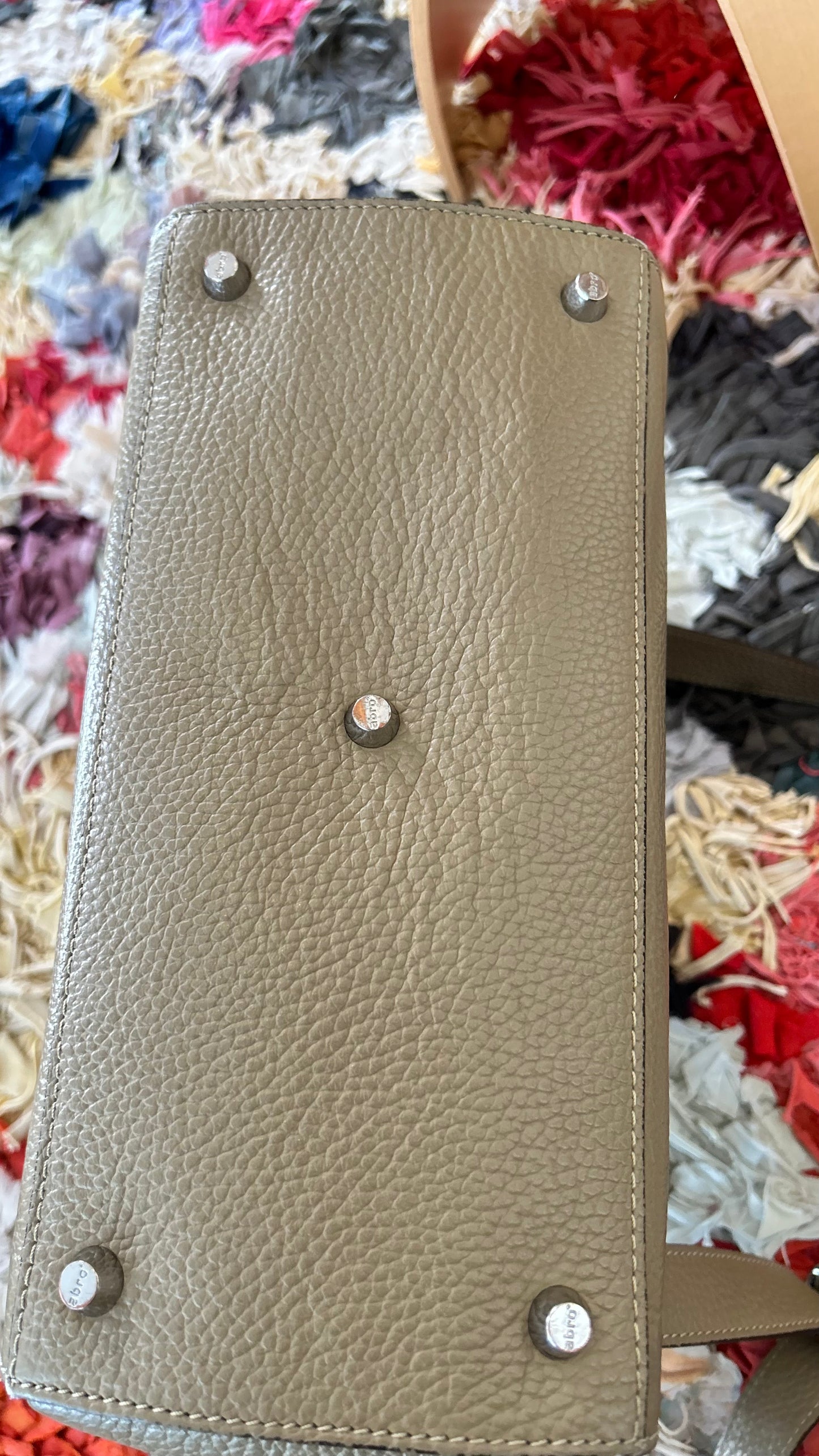 ABRO Tasche Midi schlamm