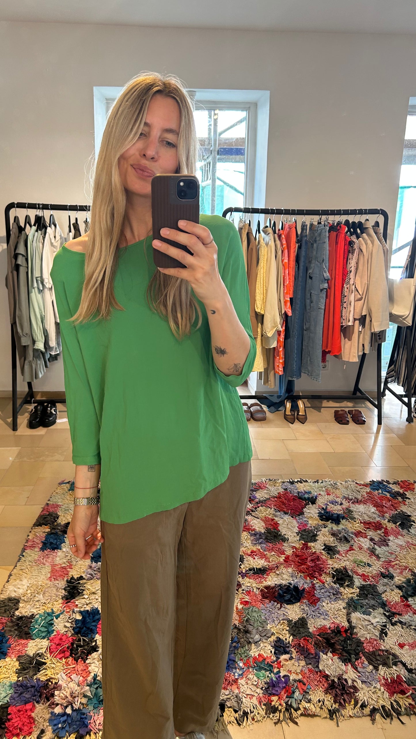 MISSONI M Blusenshirt grün