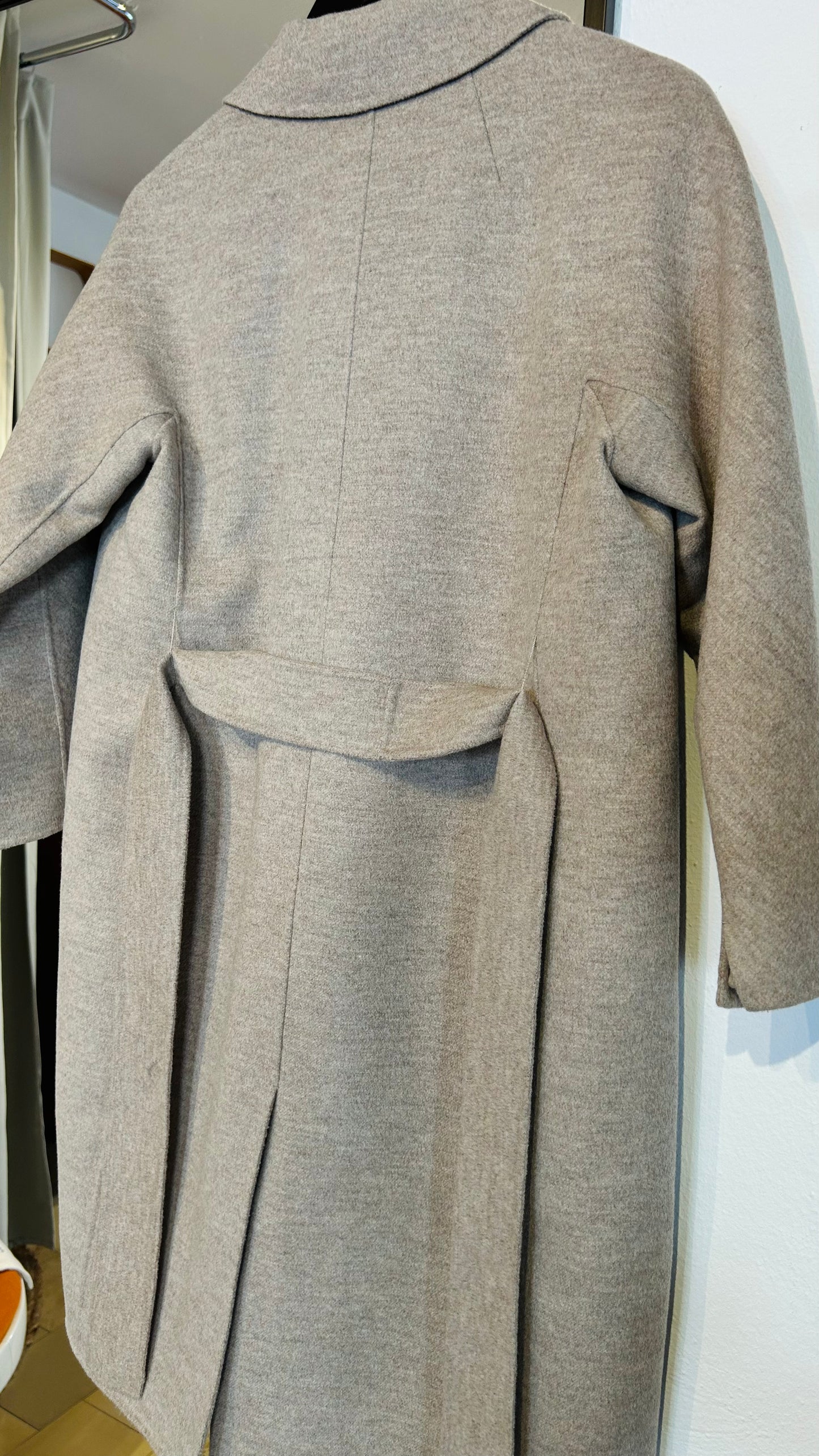 s'MAX MARA Wollmantel beige / S
