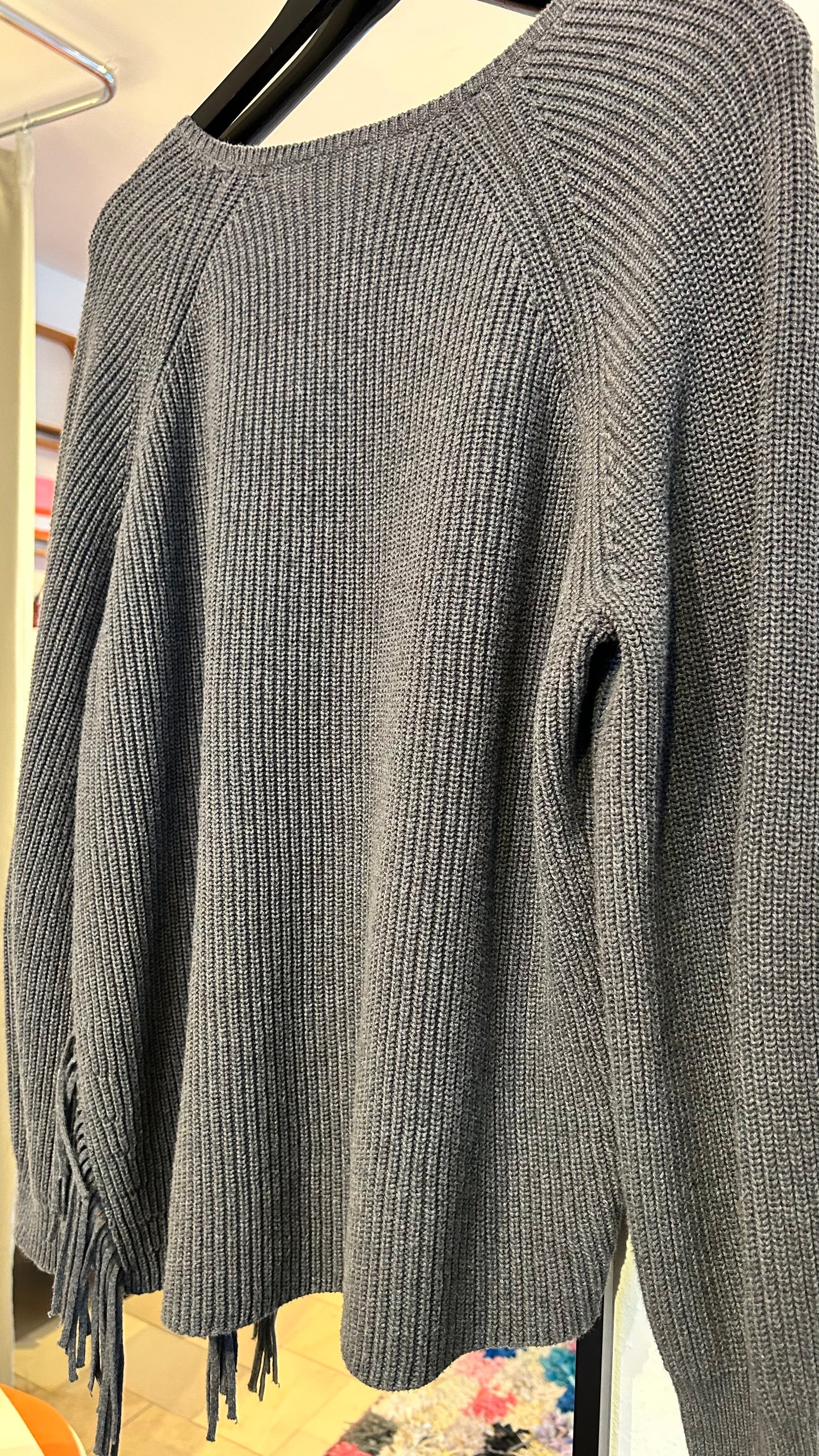 RIANI Strickpullover grau / 38