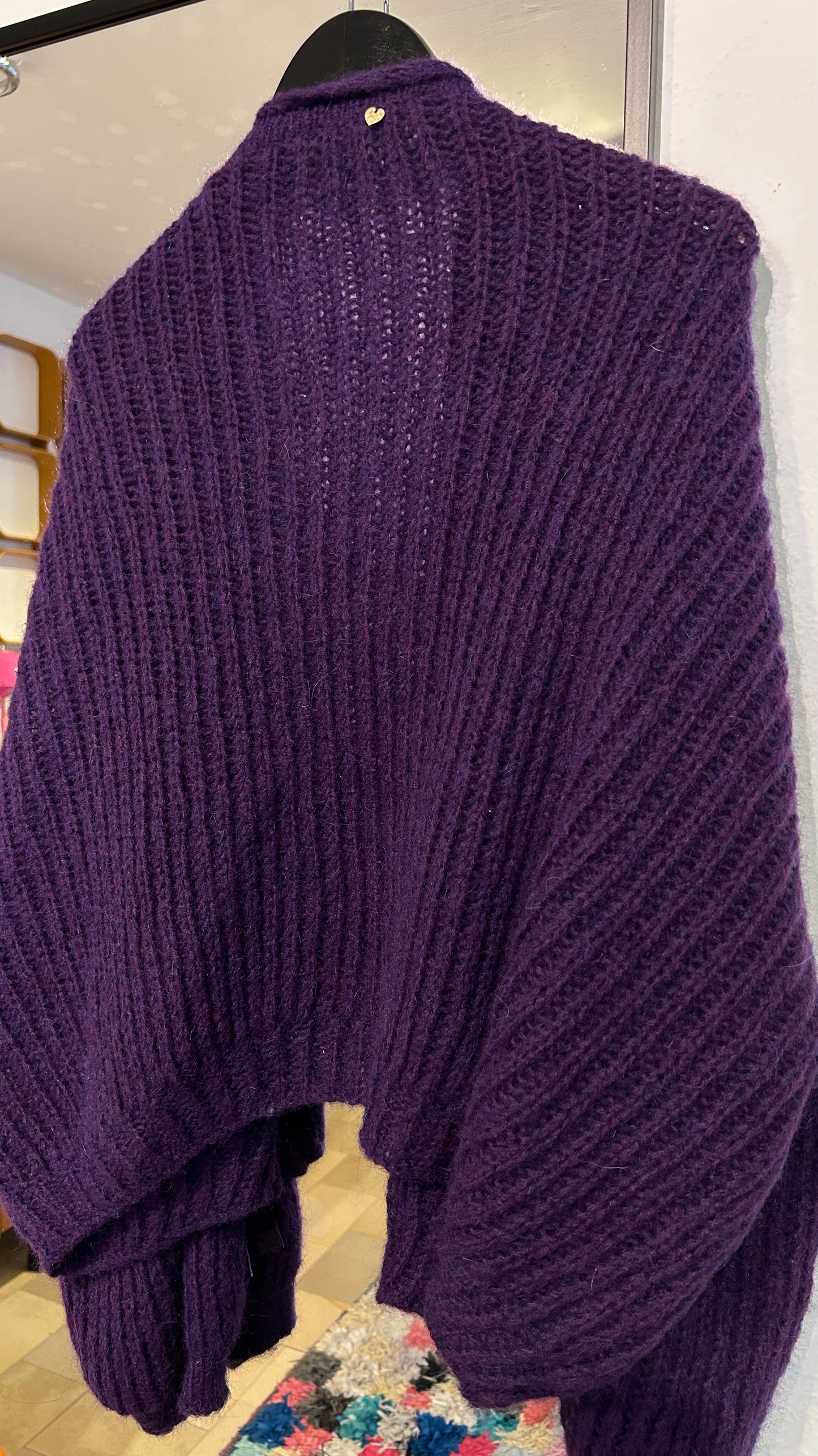 FABIENNE CHAPOT Cardigan lila / L-XL