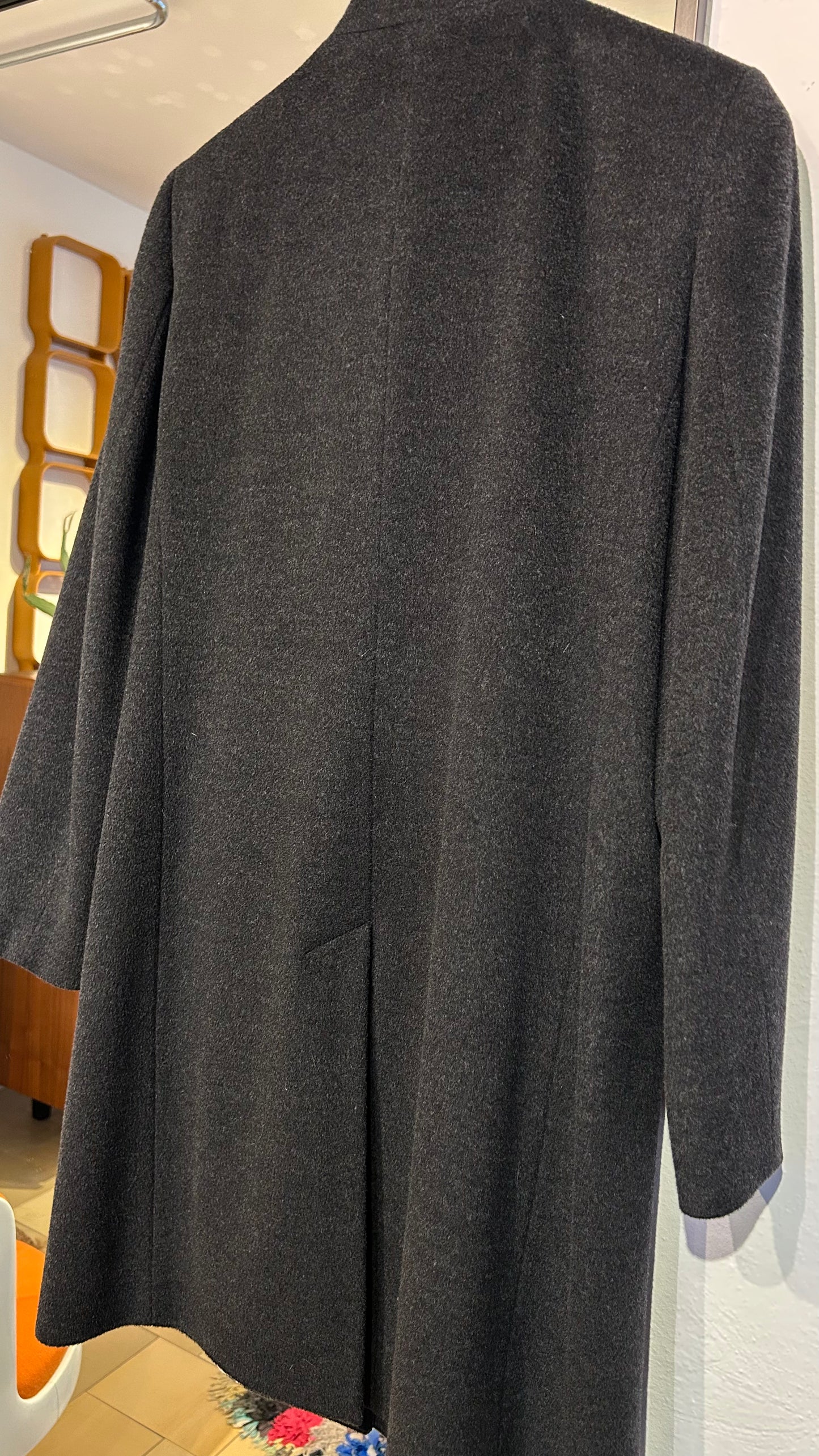 STRENESSE Wollmantel anthr. / S