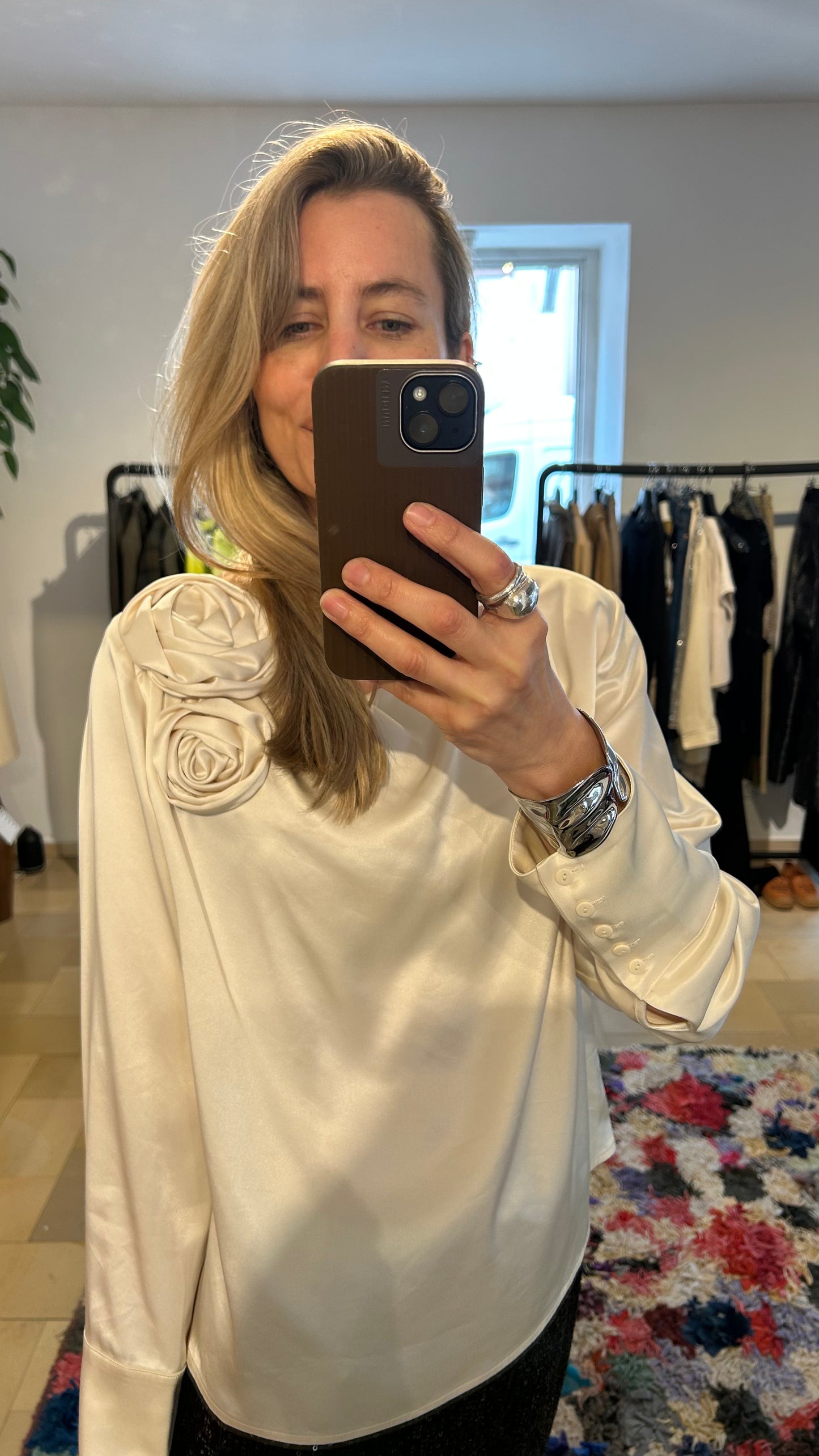 OTHER STORIES Blusenshirt creme / 40