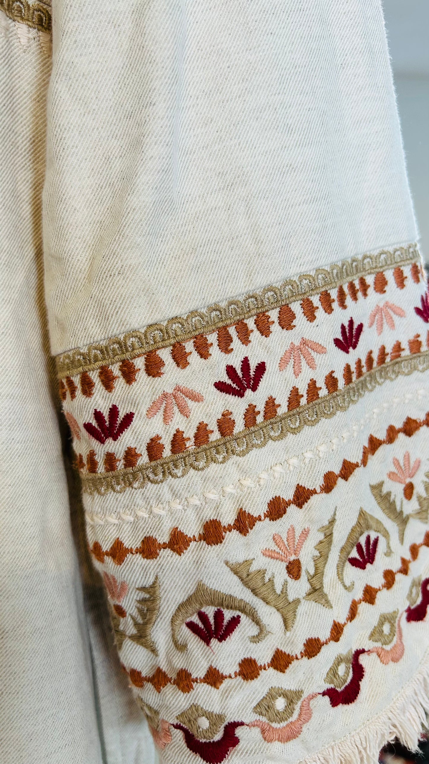 ODD MOLLY Kaftan Mantel beige