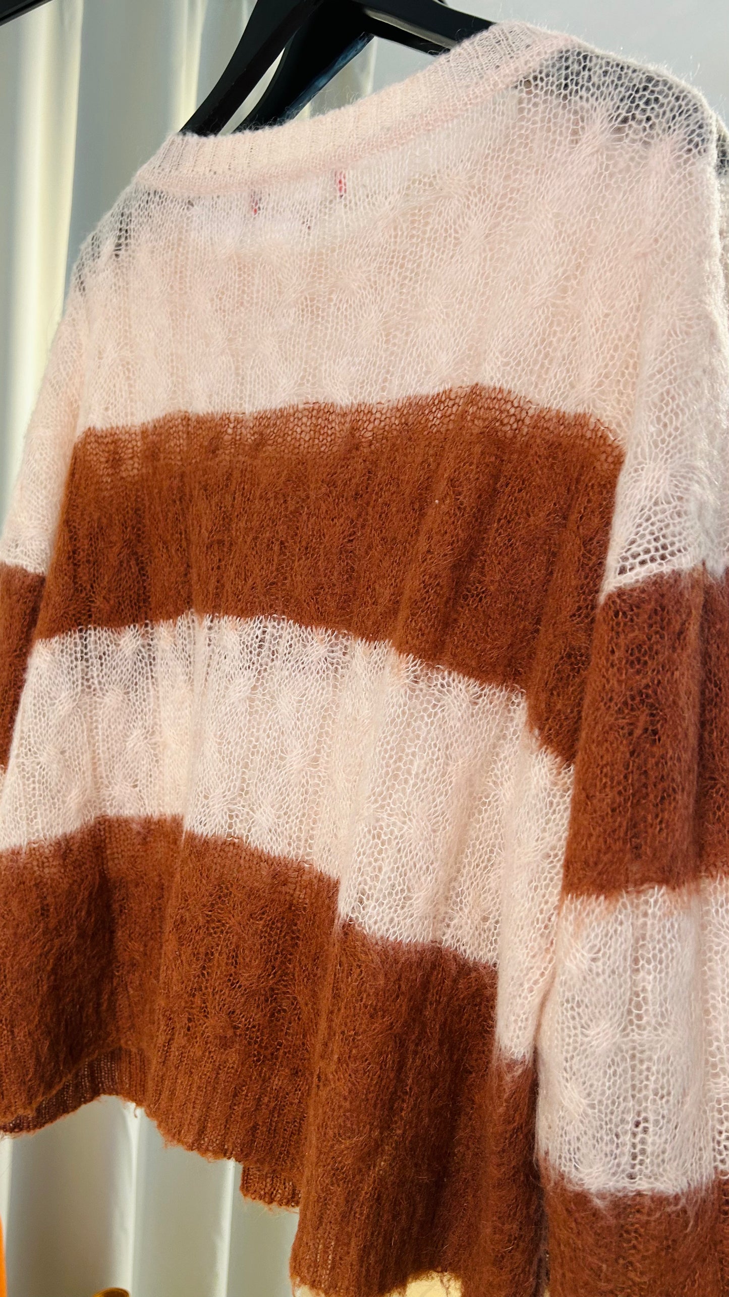 MAX MARA Strickpullover Blockstreifen