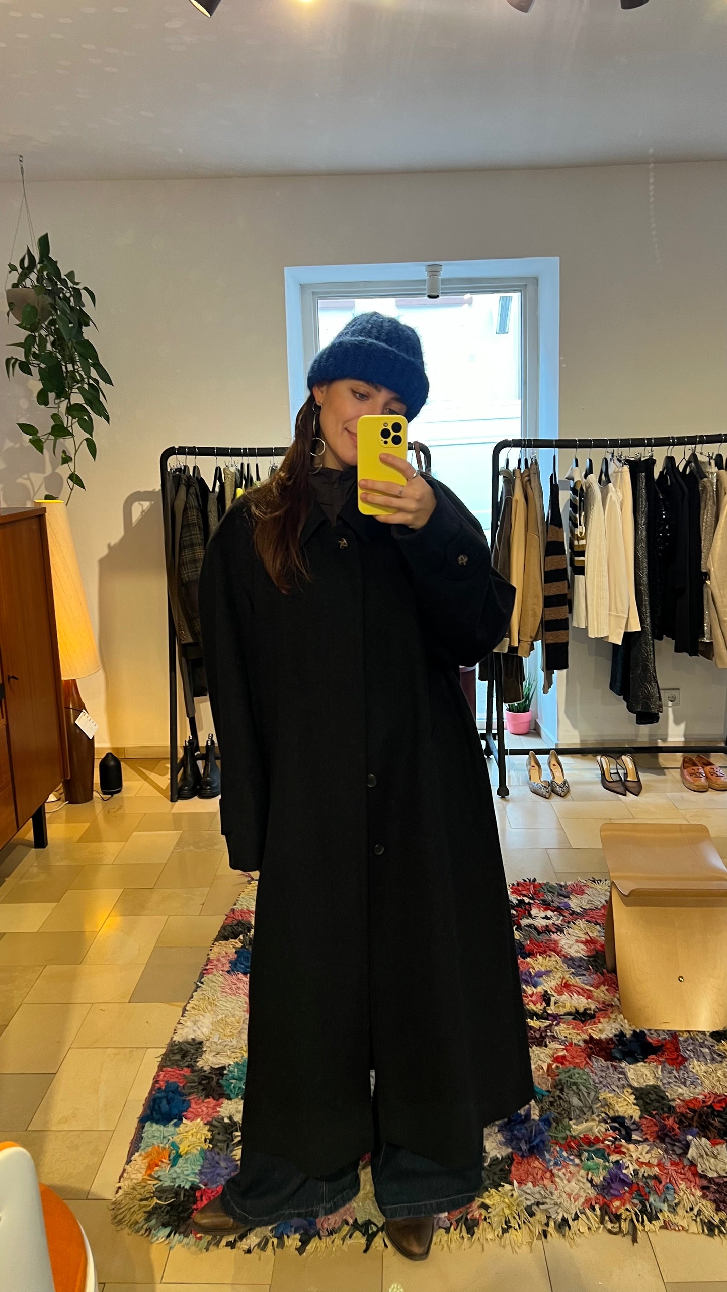 BUGATTI Vintage Wollmantel