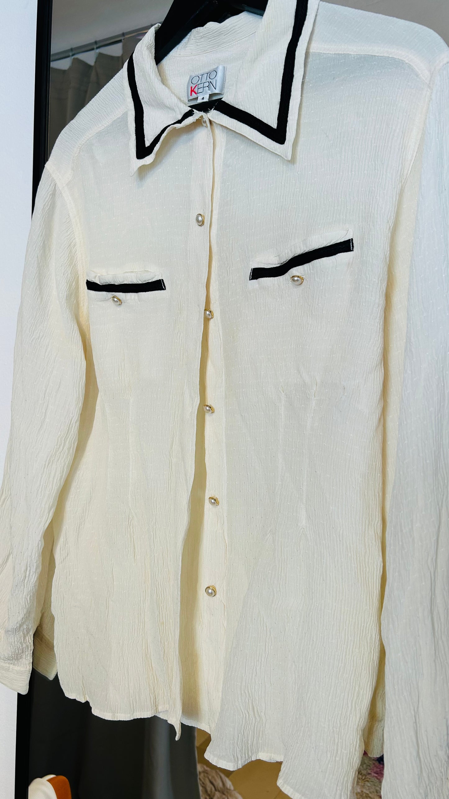 OTTO KERN VINTAGE Seidenbluse