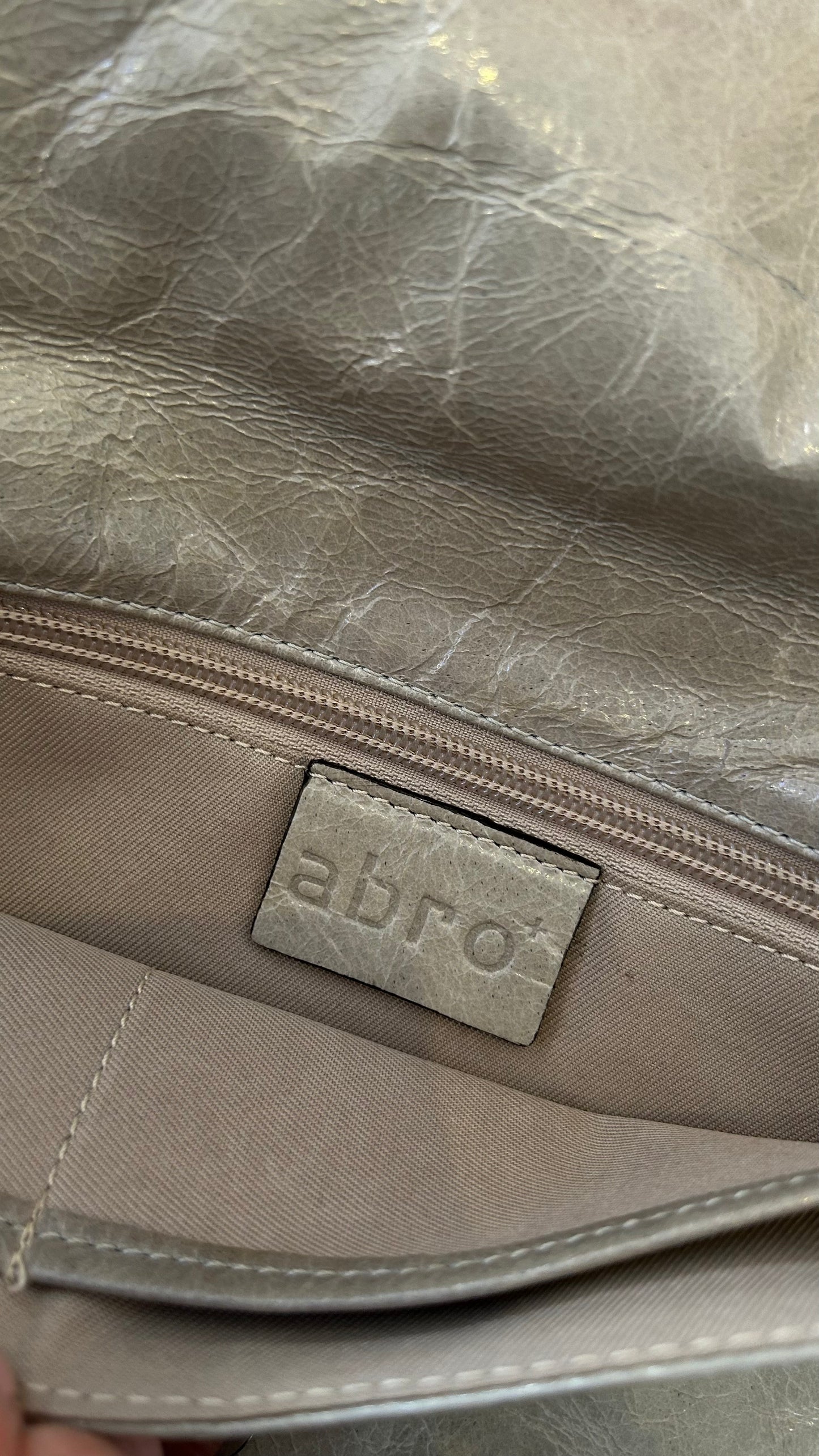 ABRO Clutch beige