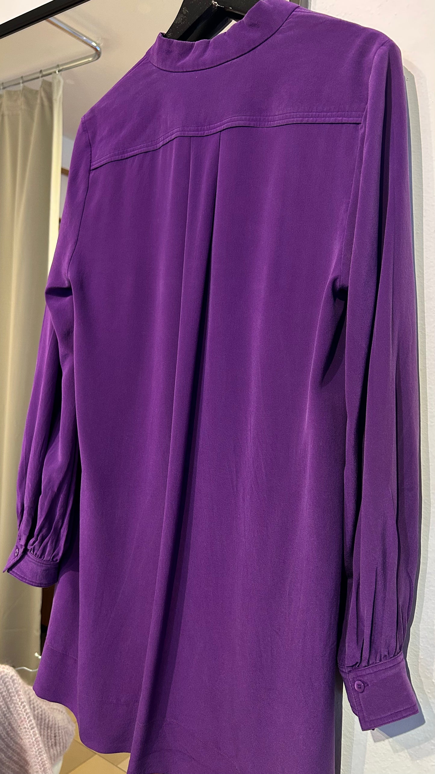 DOROTHEE SCHUMACHER Seidentunika lila / M