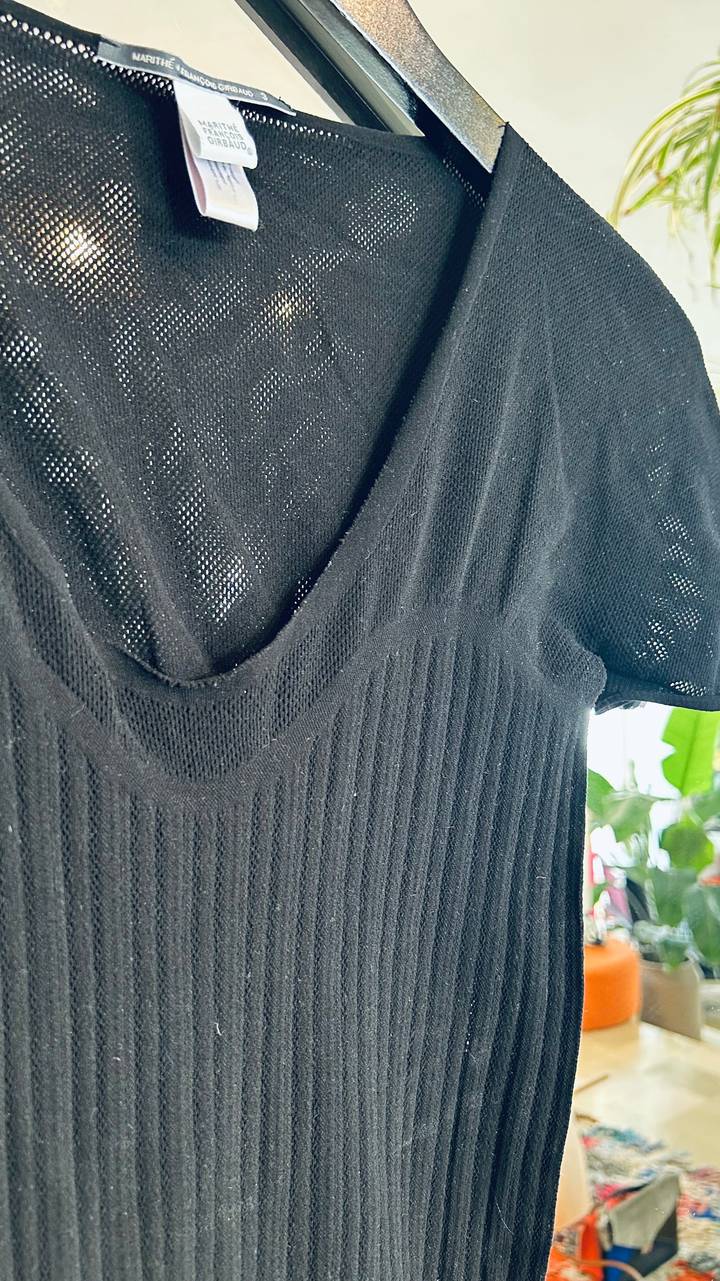 GIRBAUD Shirt schwarz