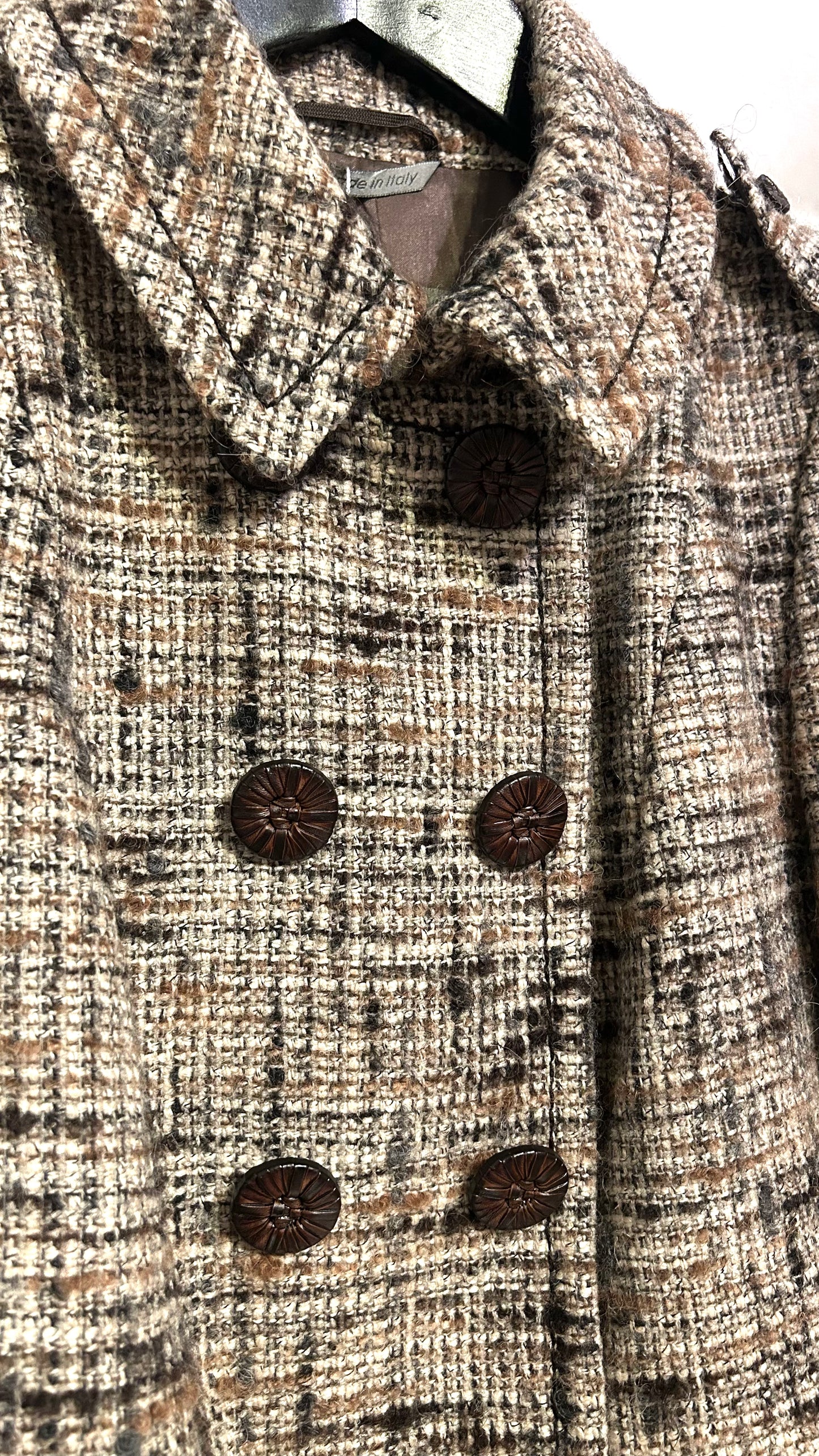 SPORTMAX Jacke braun/beige