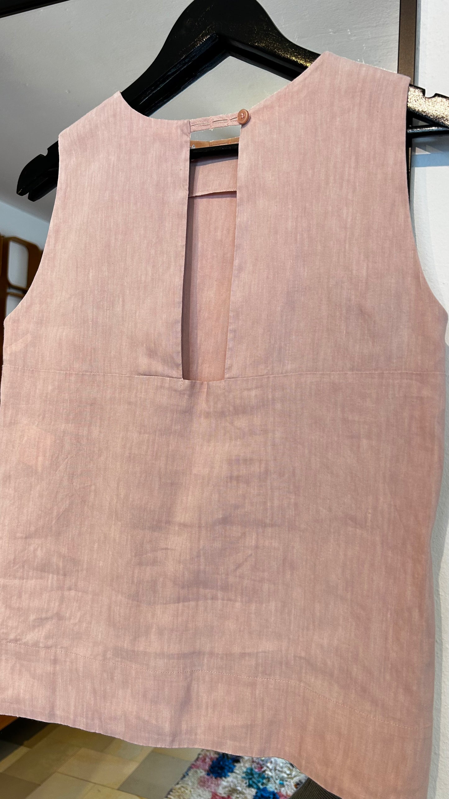 MARELLA Leinen Top rosa / S