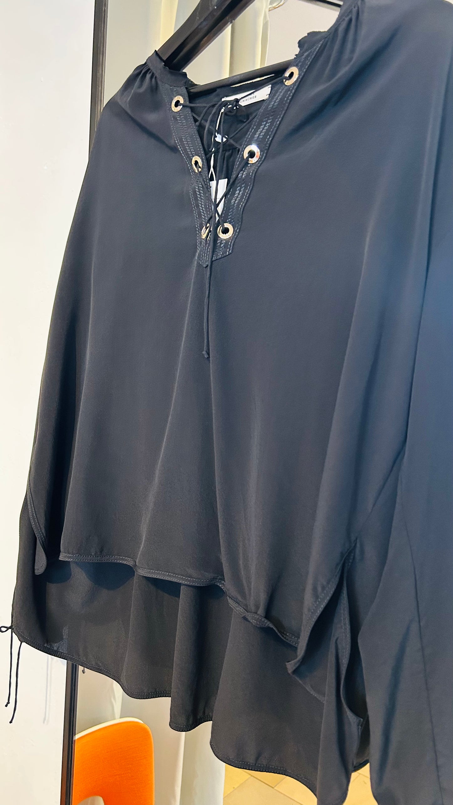DOROTHEE SCHUMACHER Seidenbluse schwarz