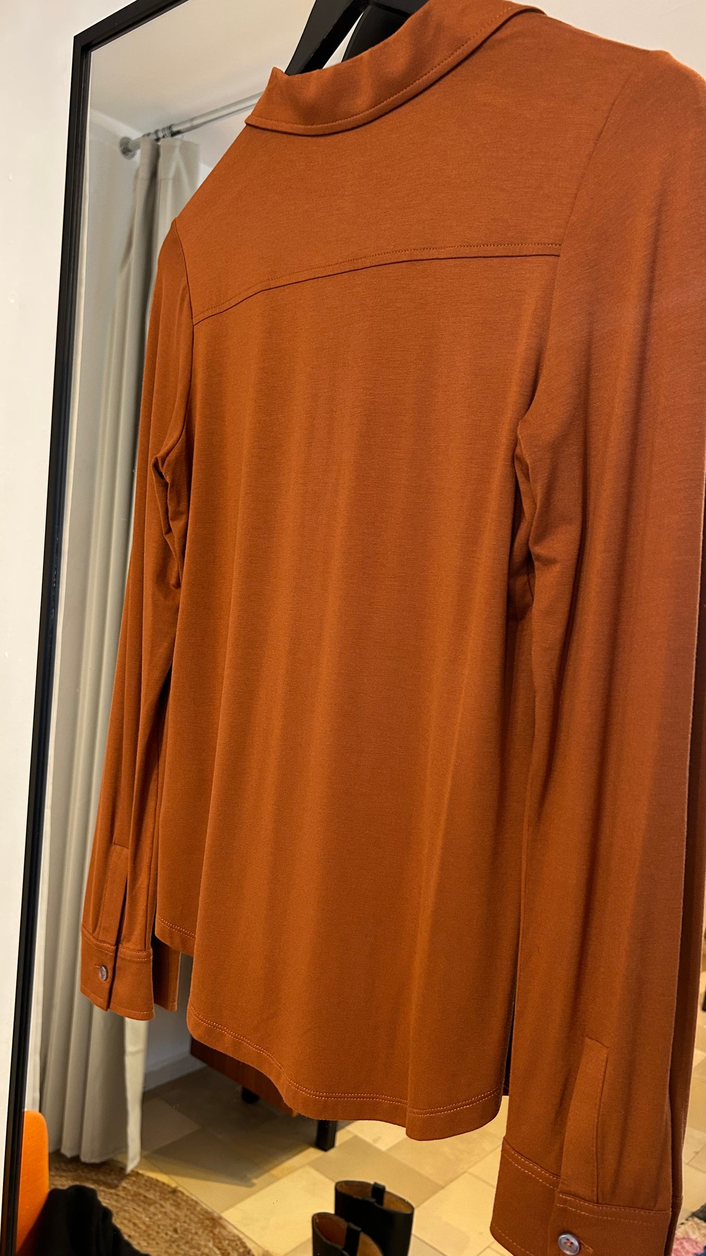 MOP Longsleeve rostfarben