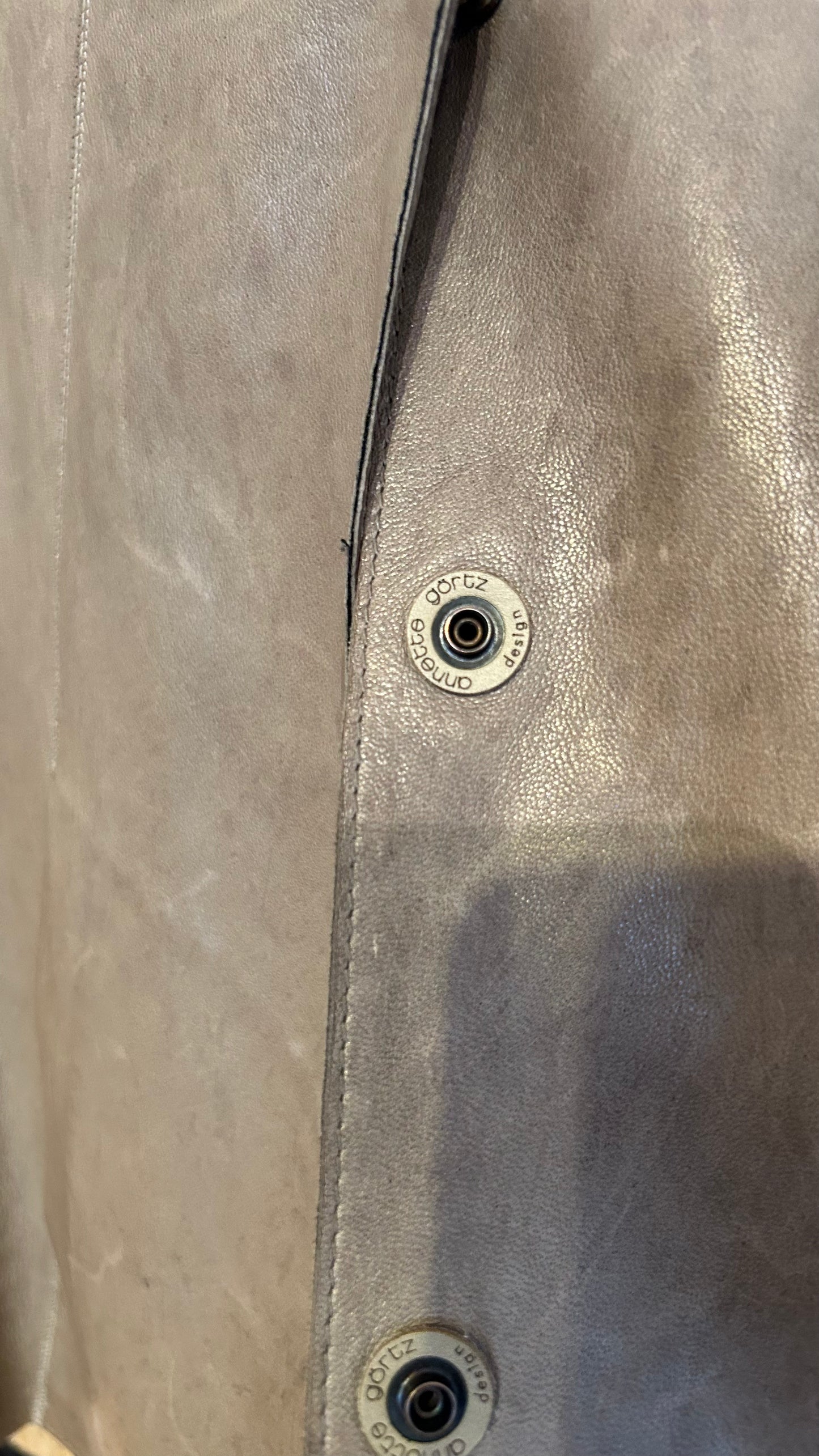 ANNETTE GÖRTZ Lederjacke braun / 38