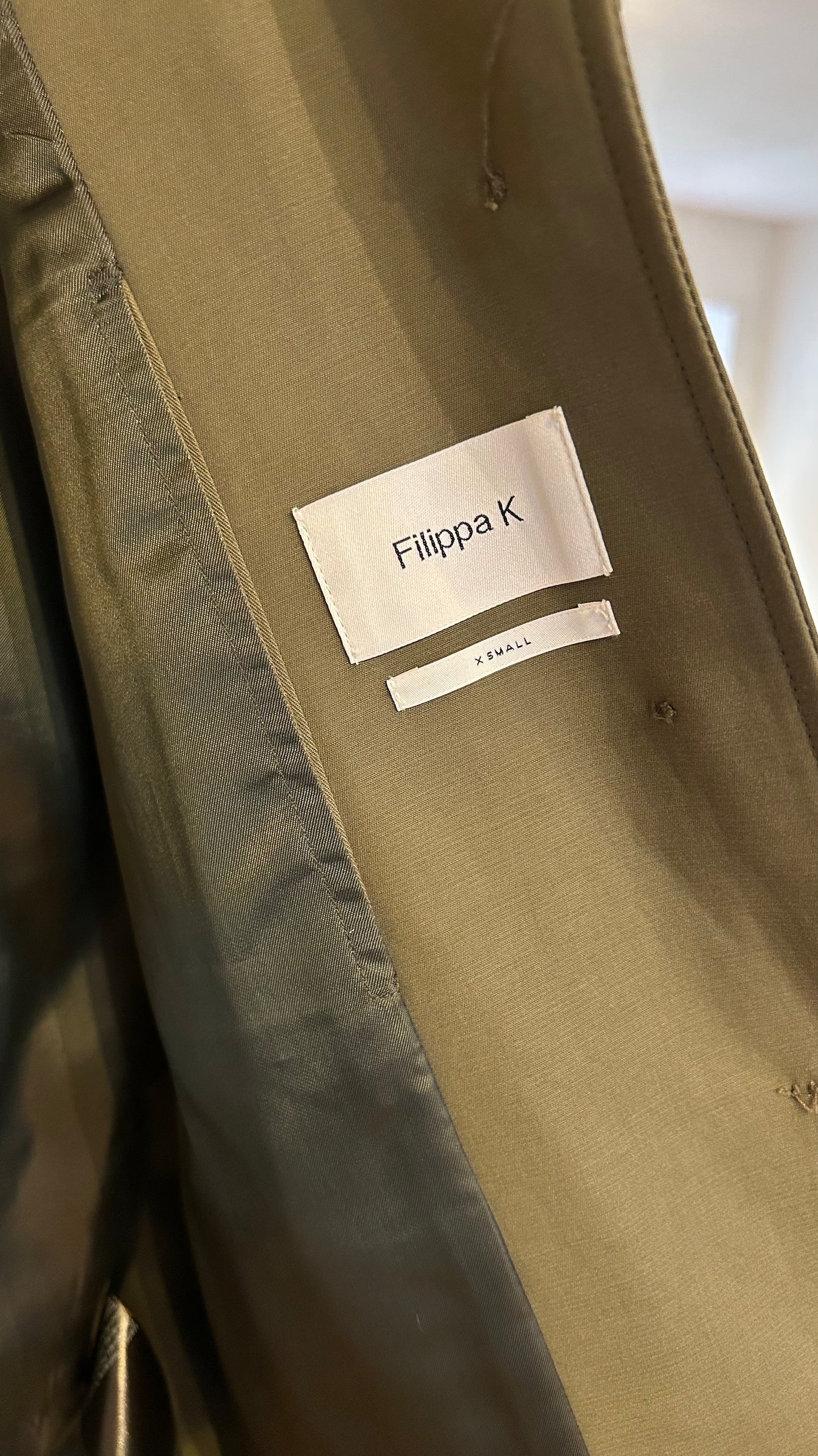 FILIPPA K Jacke oliv / XS