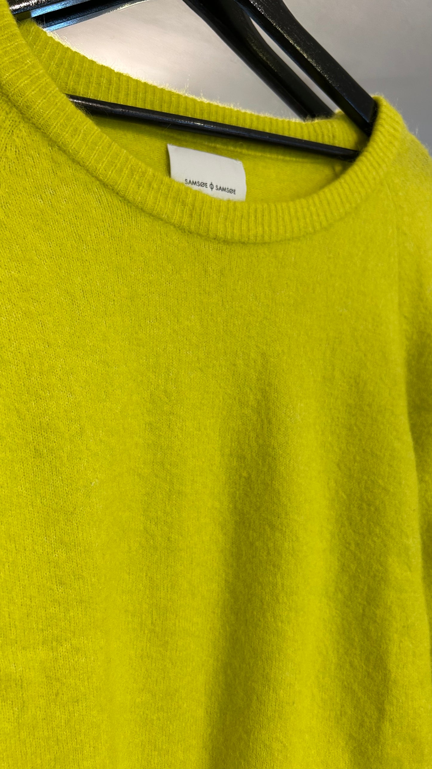 SAMSOE SAMSOE Strickpullover neongelb / S