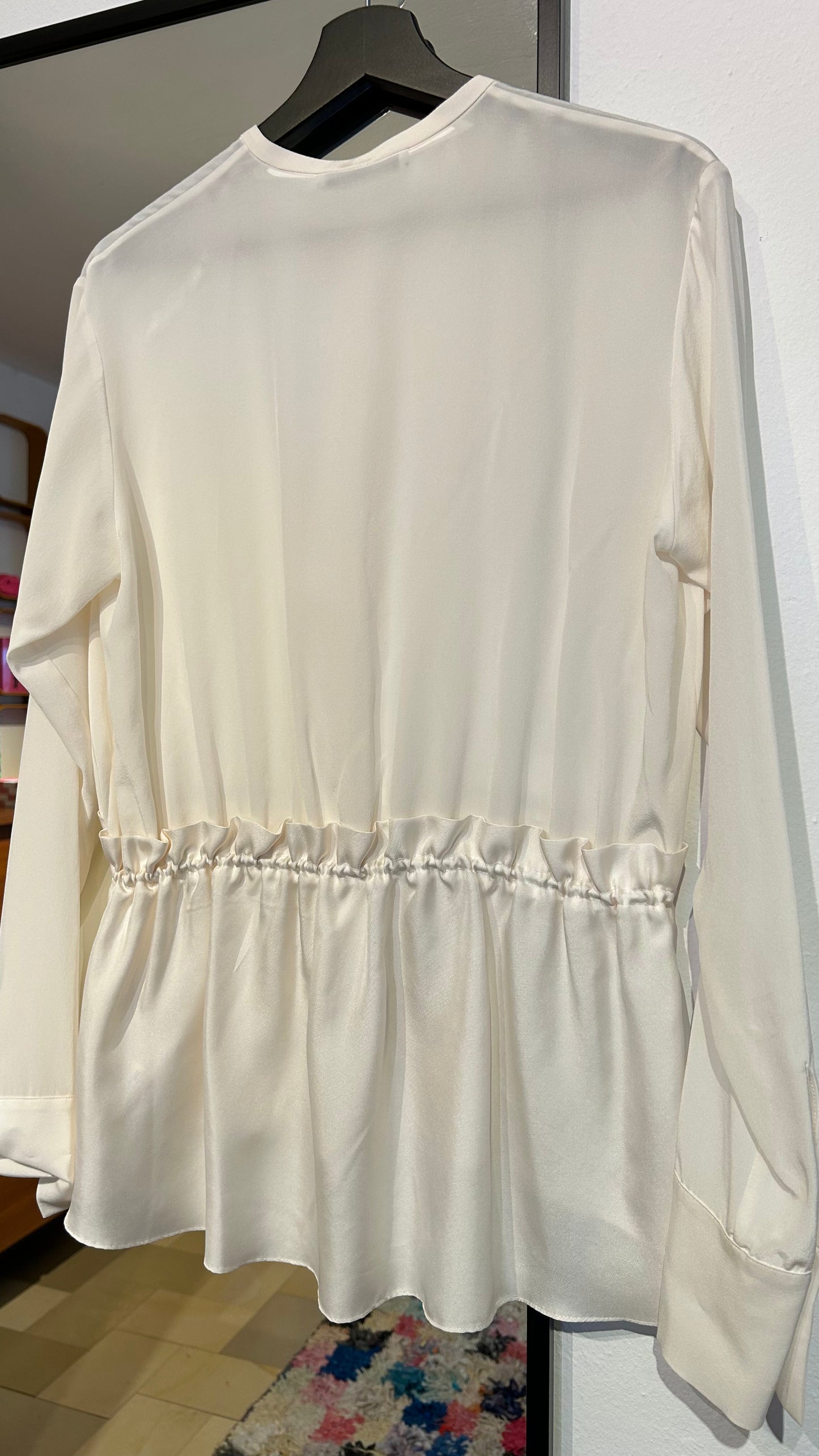 DOROTHEE SCHUMACHER Seidenbluse creme / 42