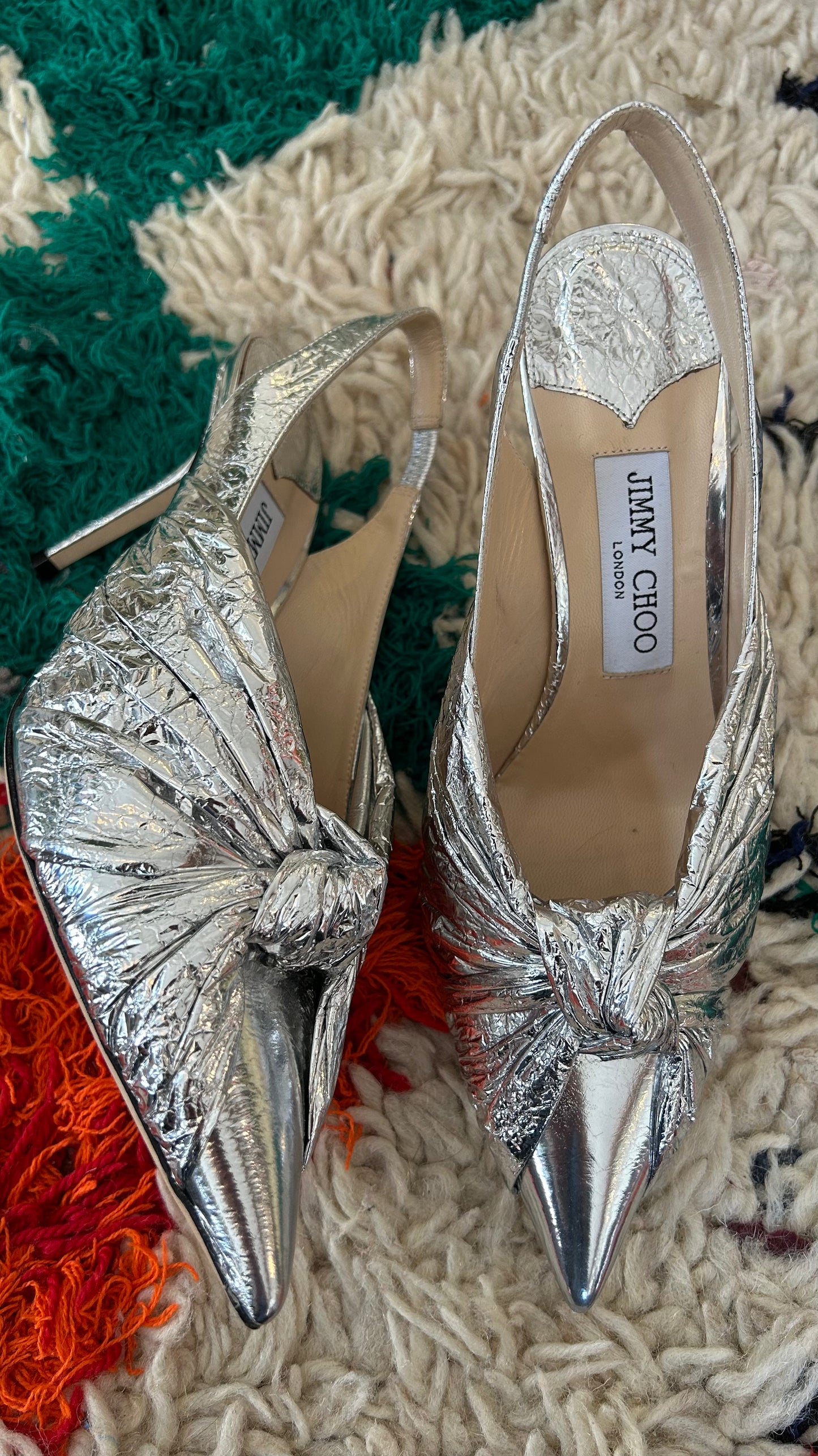 JIMMY CHOO Pumps silber / 38