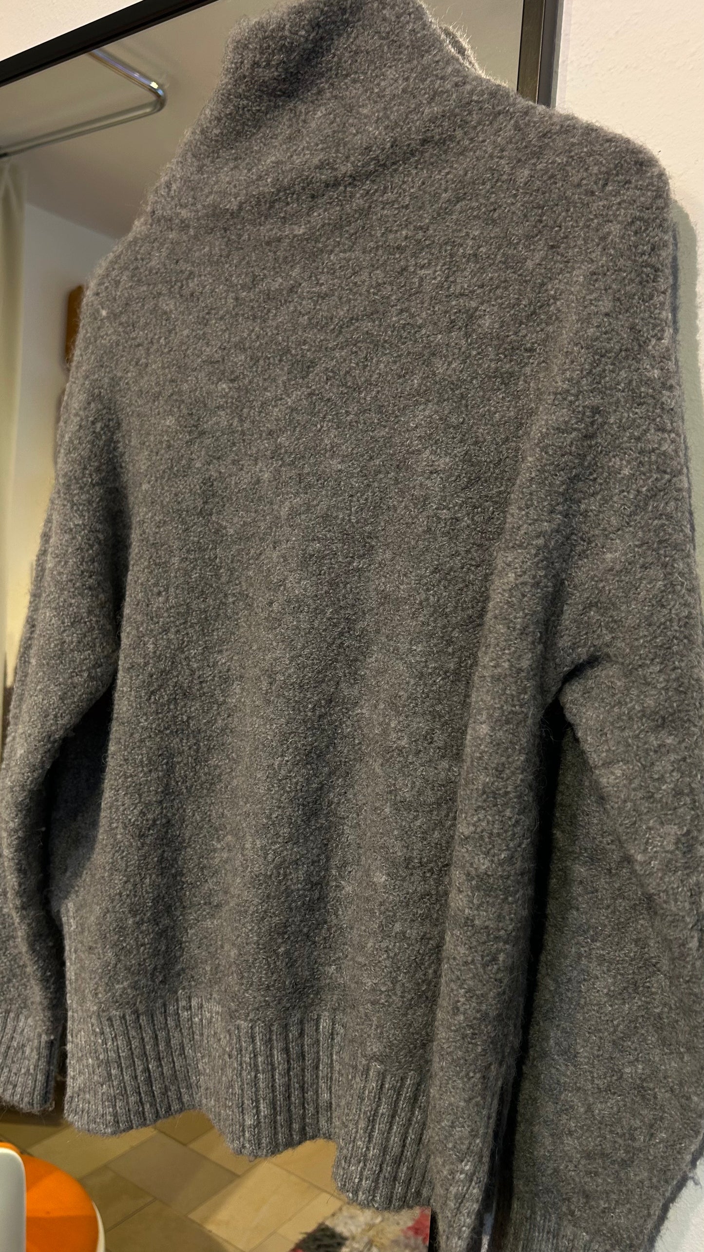 DRYKORN Strickpullover grau / M