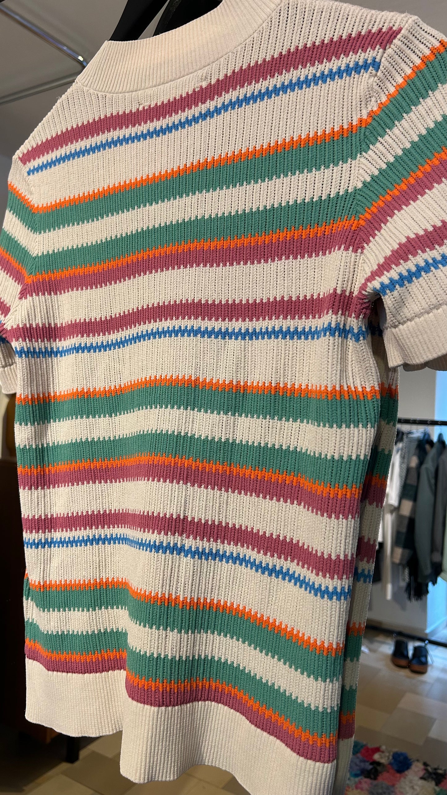 SAMSOE SAMSOE Strickshirt creme/ multicolor / M