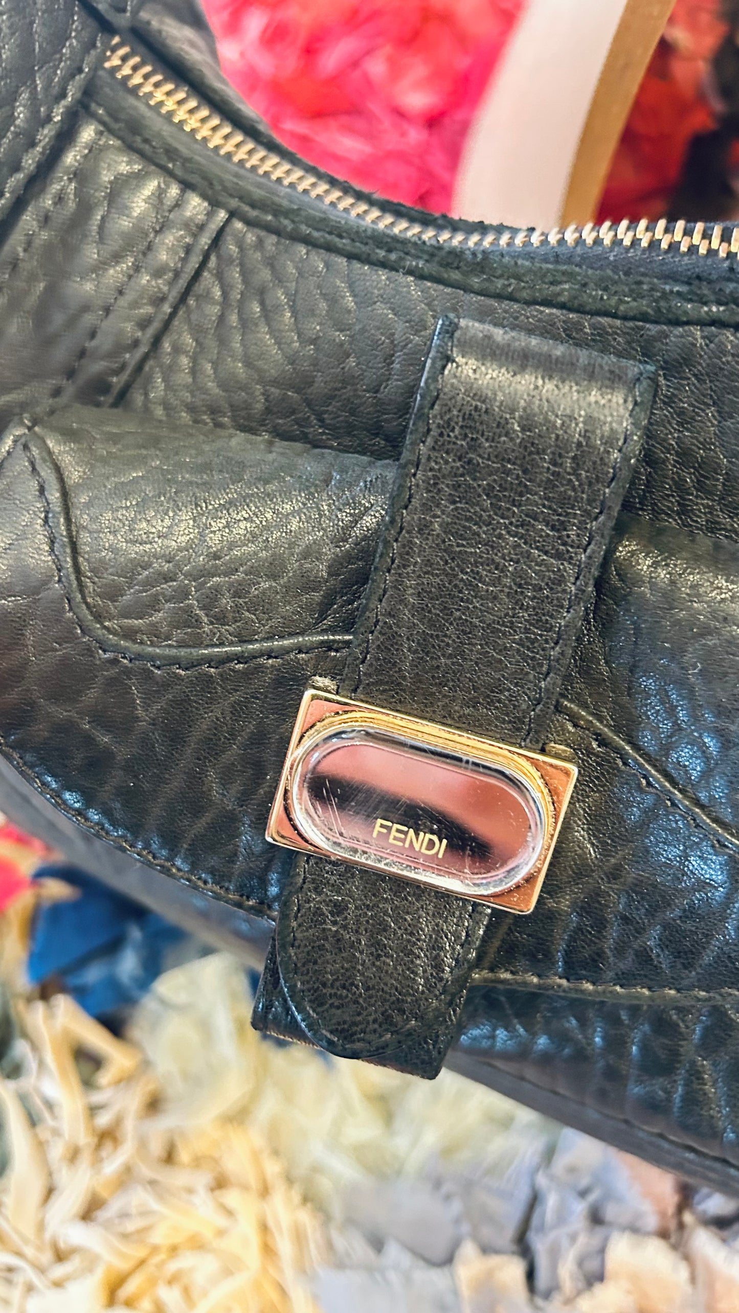 FENDI Vintage "Spy" Bag schwarz