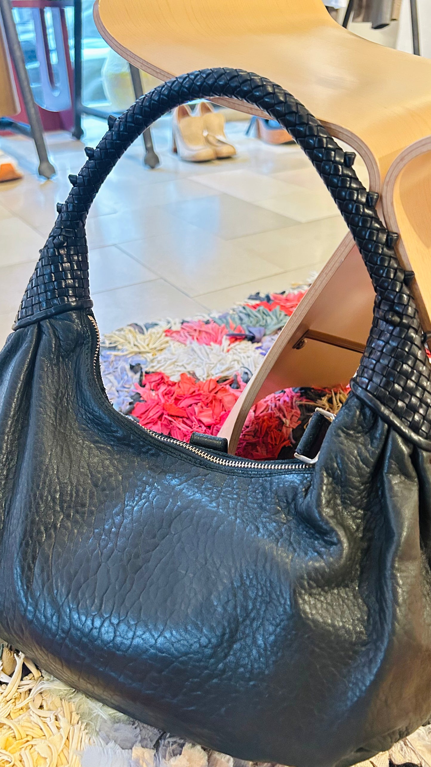 FENDI Vintage "Spy" Bag schwarz
