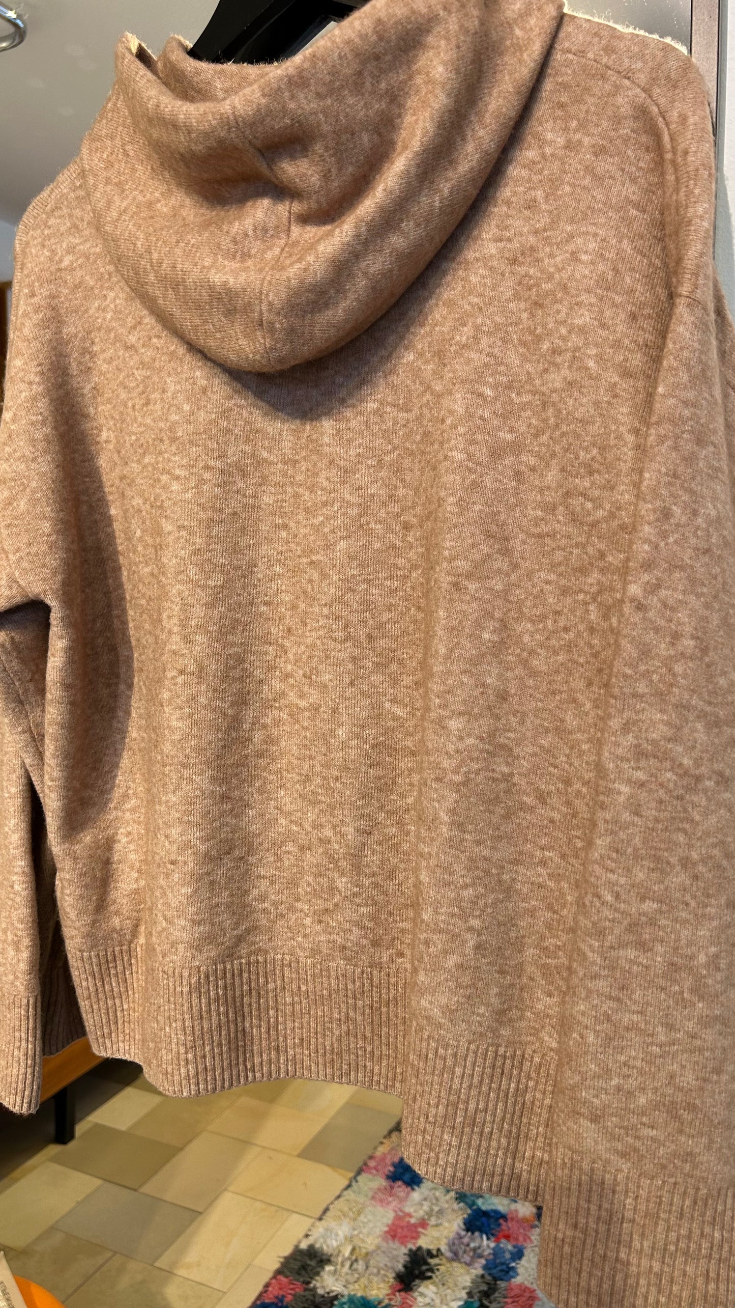 SELECTED FEMME Strick-Hoodie camel / S