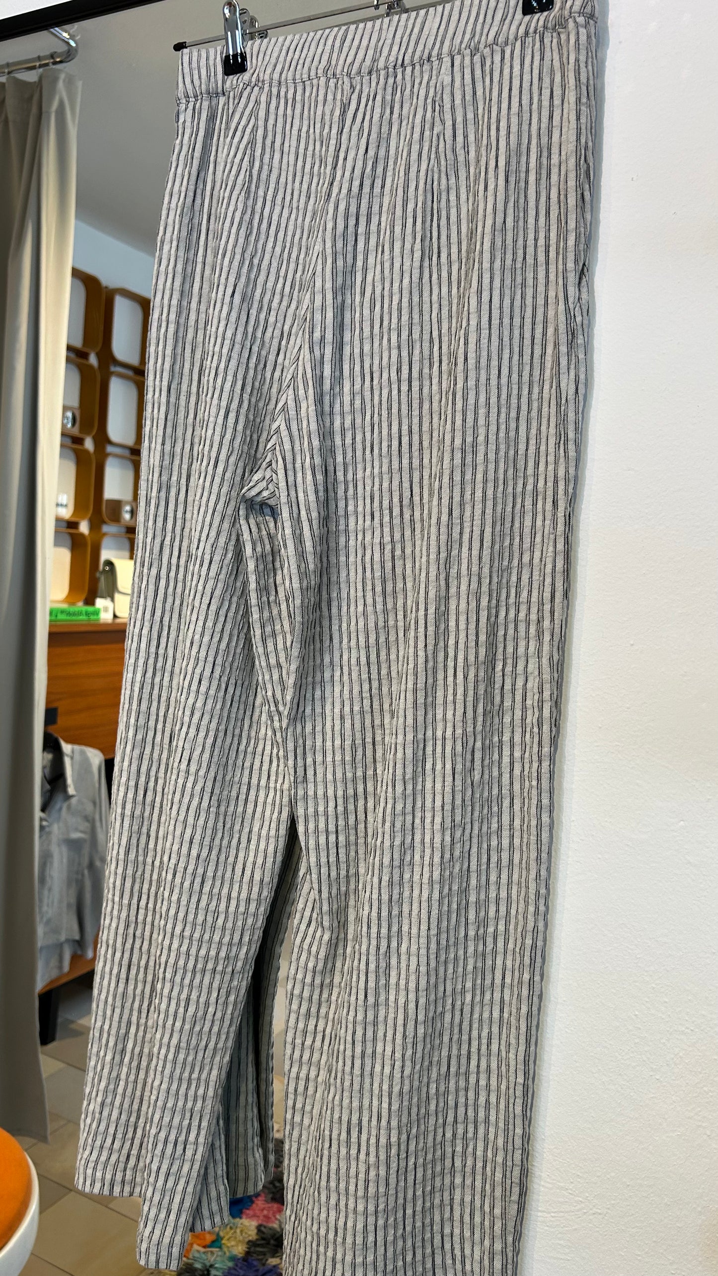 TRANSIT Sommerhose creme/grau / S-M