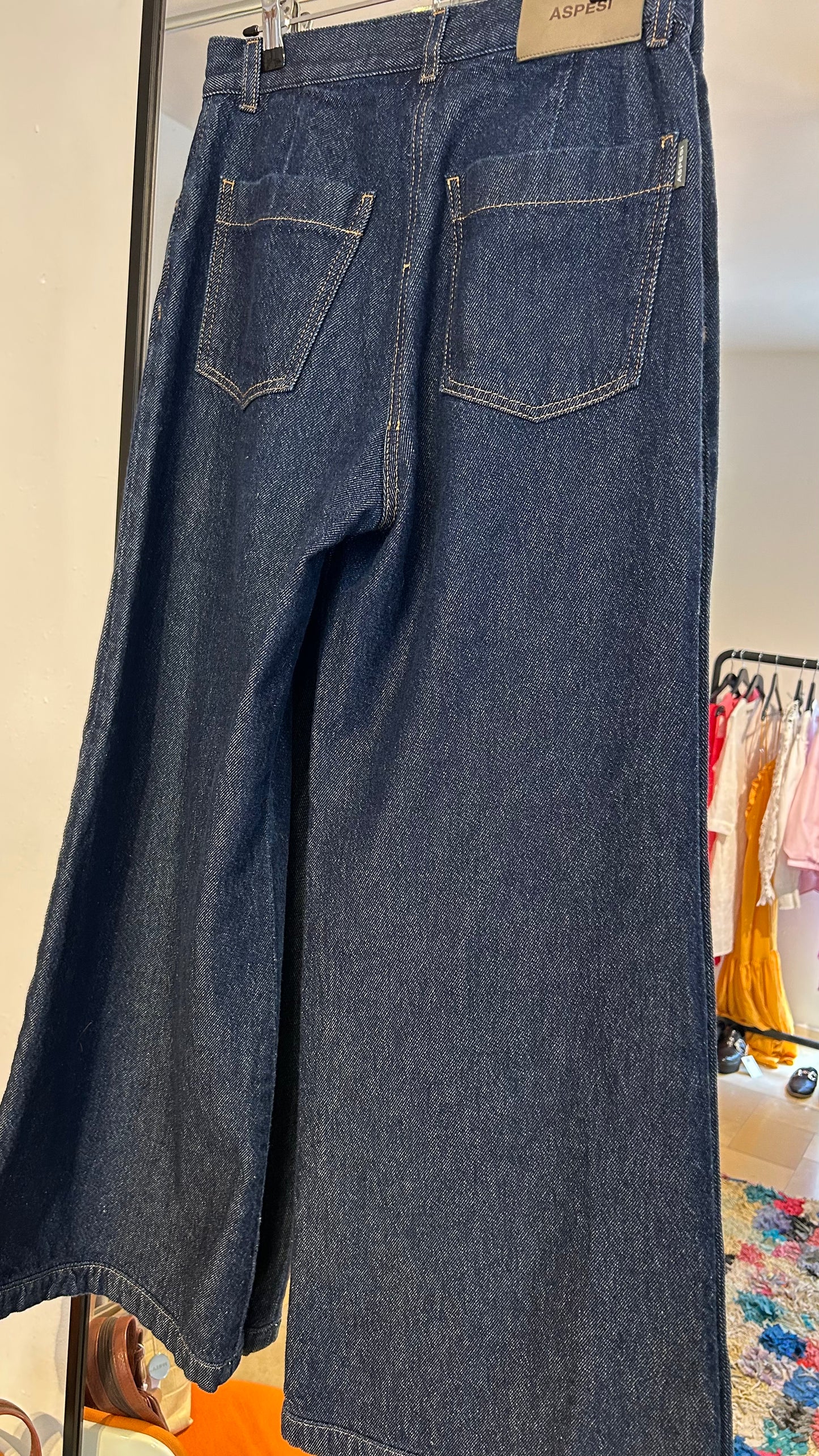 ASPESI Jeans dark denim blue