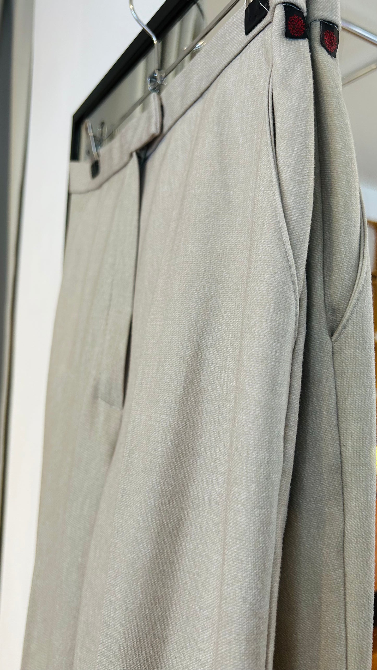 VINTAGE Hose beige made in Finland