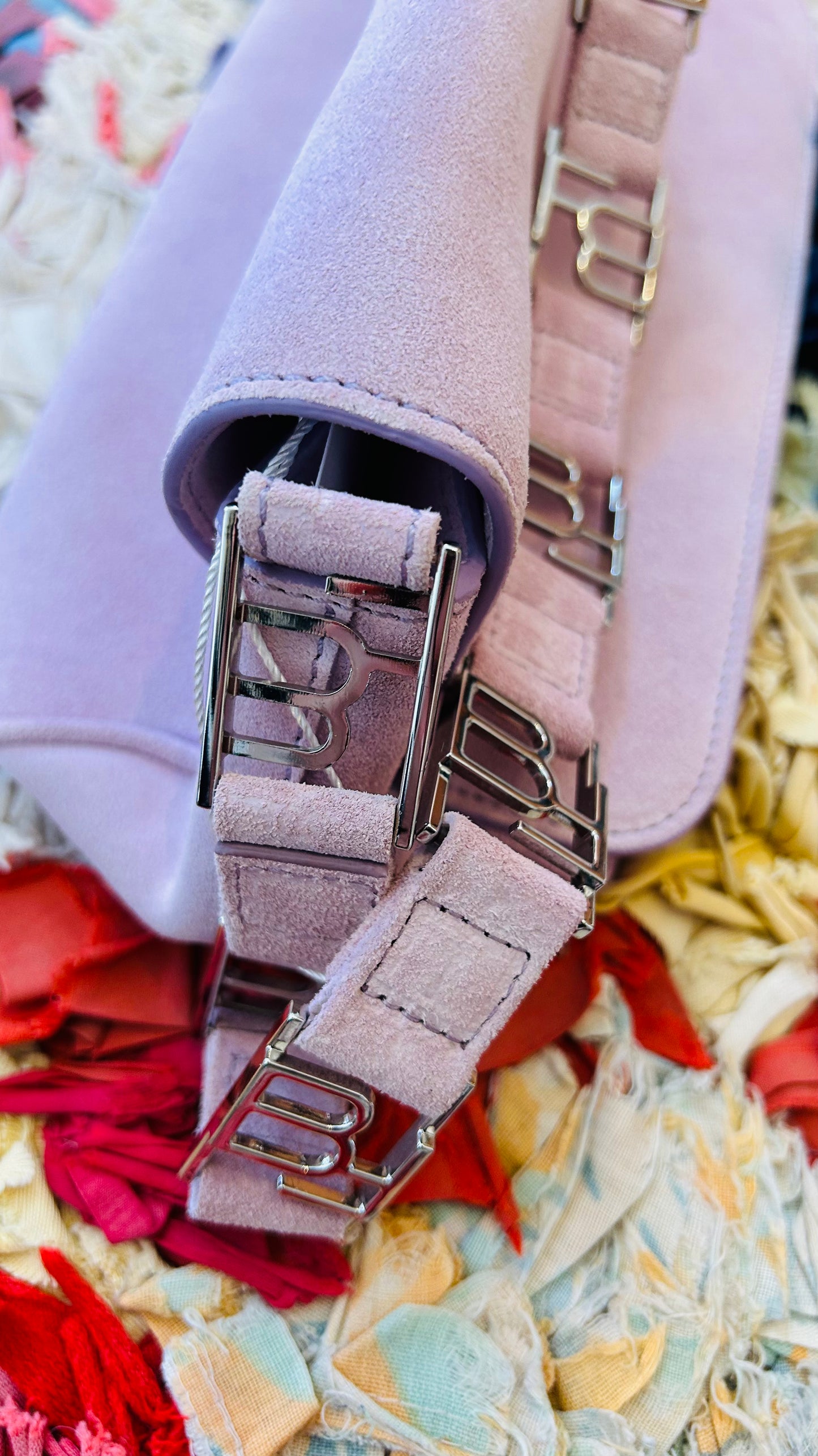 BY FAR Tasche Daisy rosa