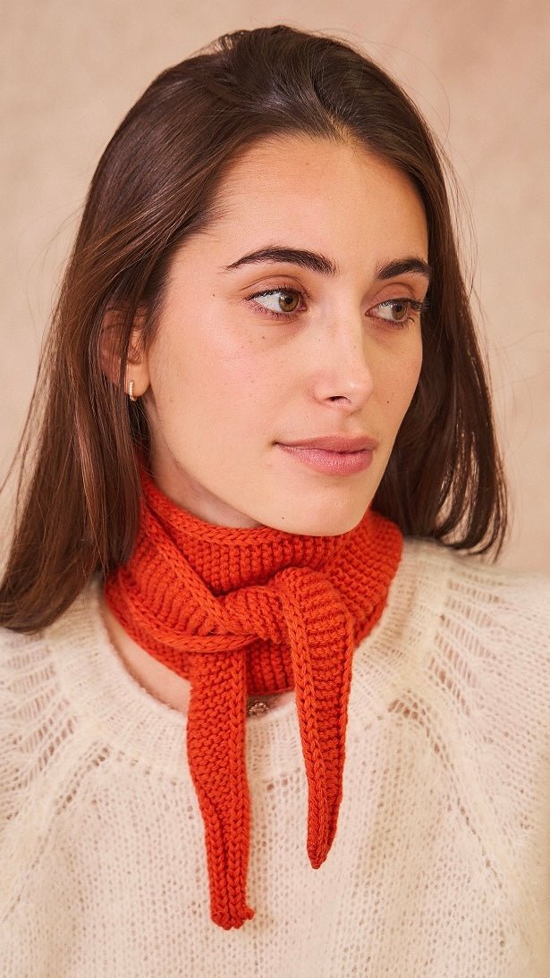 CALIE Paris - Sophie Scarf orange - lille.PLADS