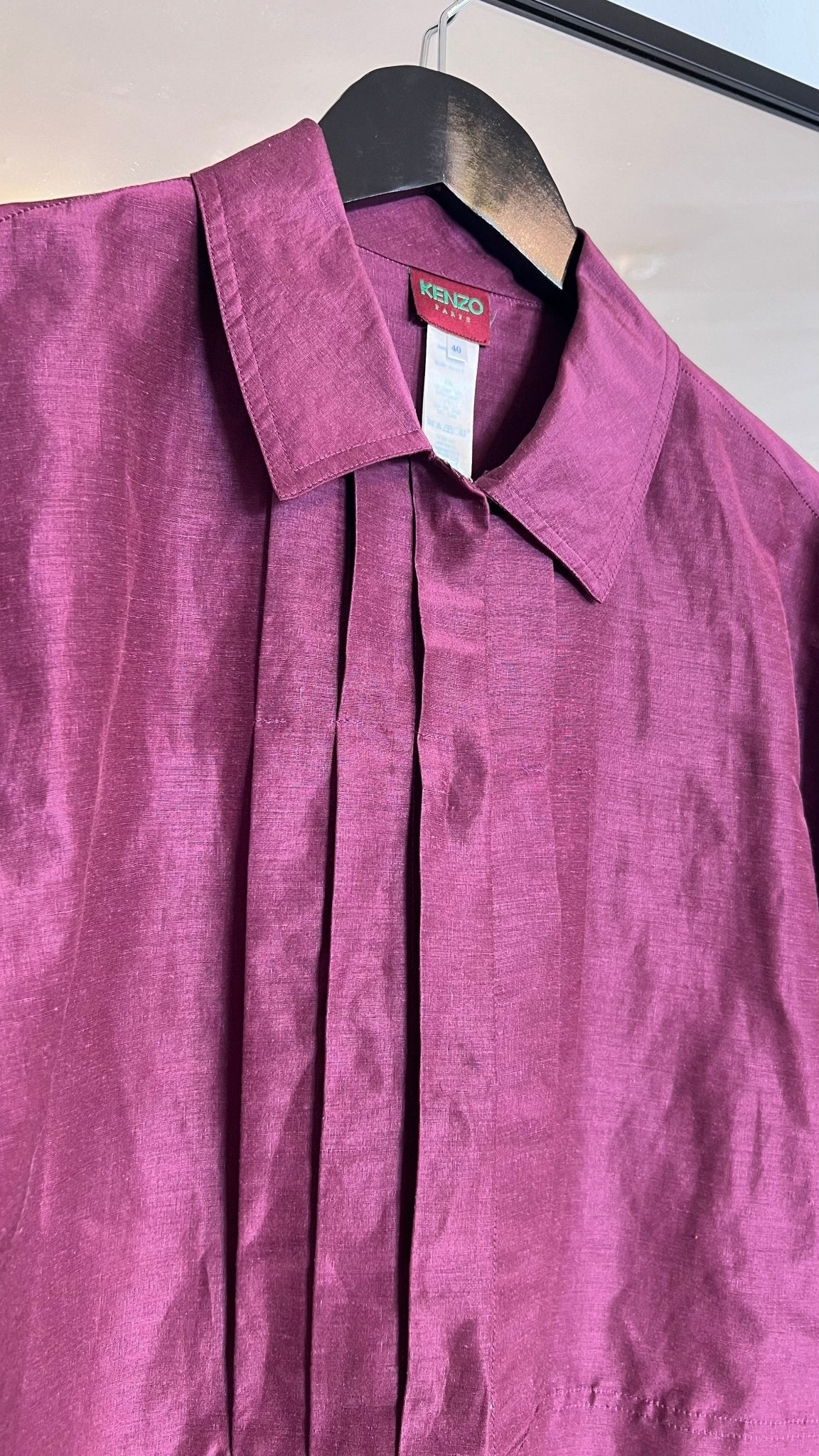 KENZO Vintage Bluse - lille.PLADS