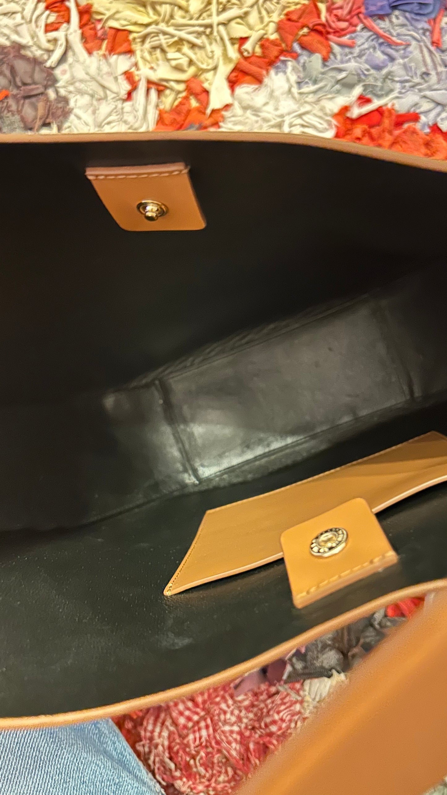 CLOSED Umhängetasche cognac