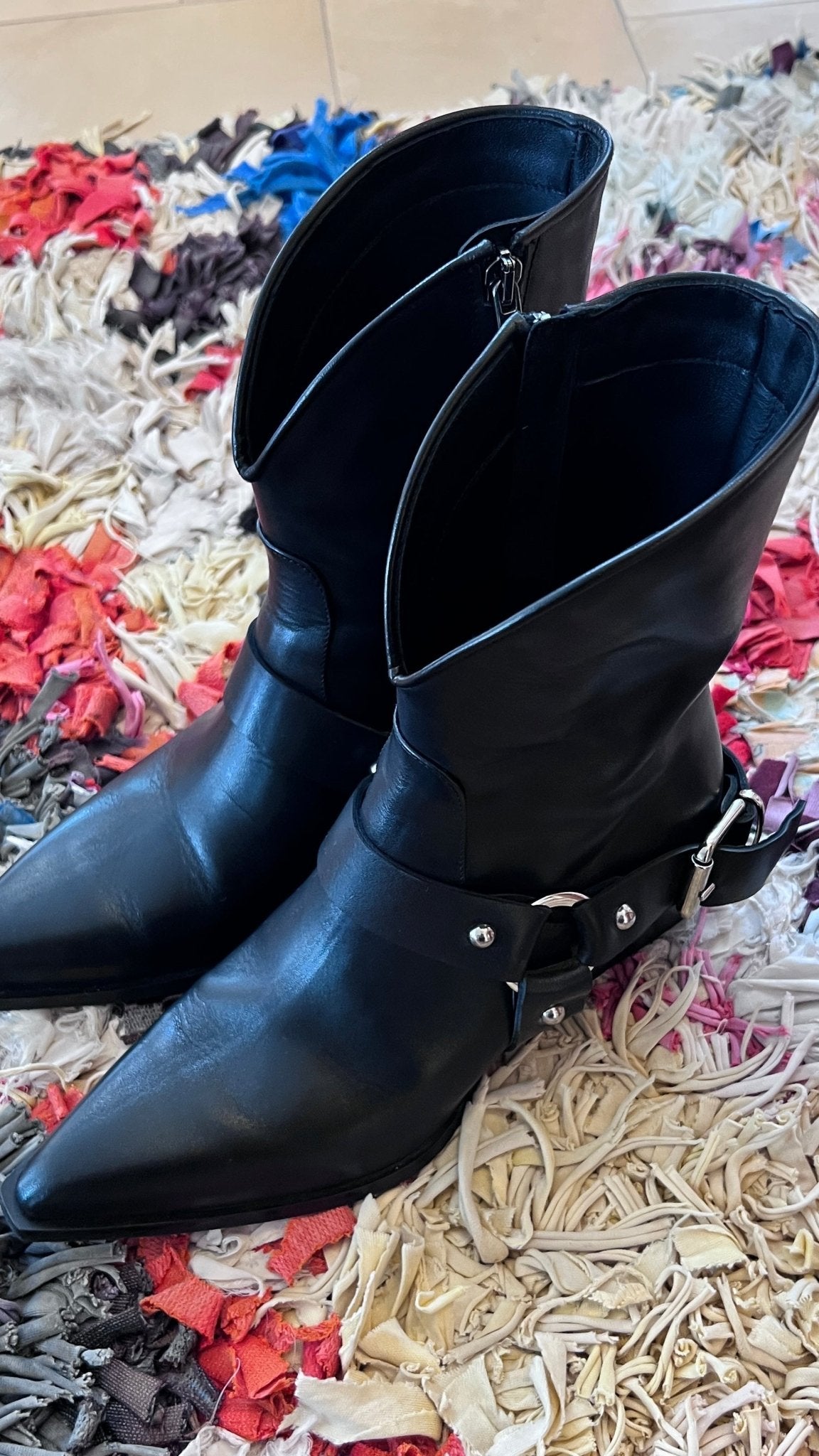 Poesie Veneziane Bikerboots schwarz - lille.PLADS