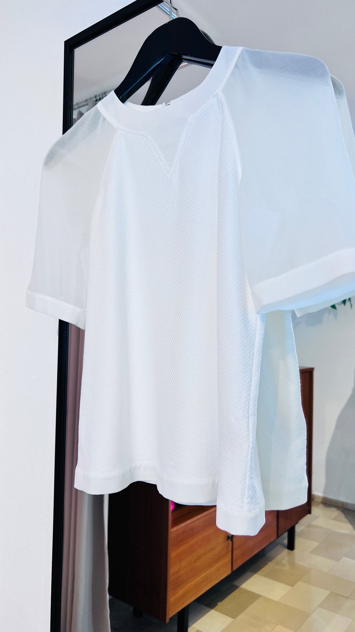 TED BAKER Blusenshirt weiß