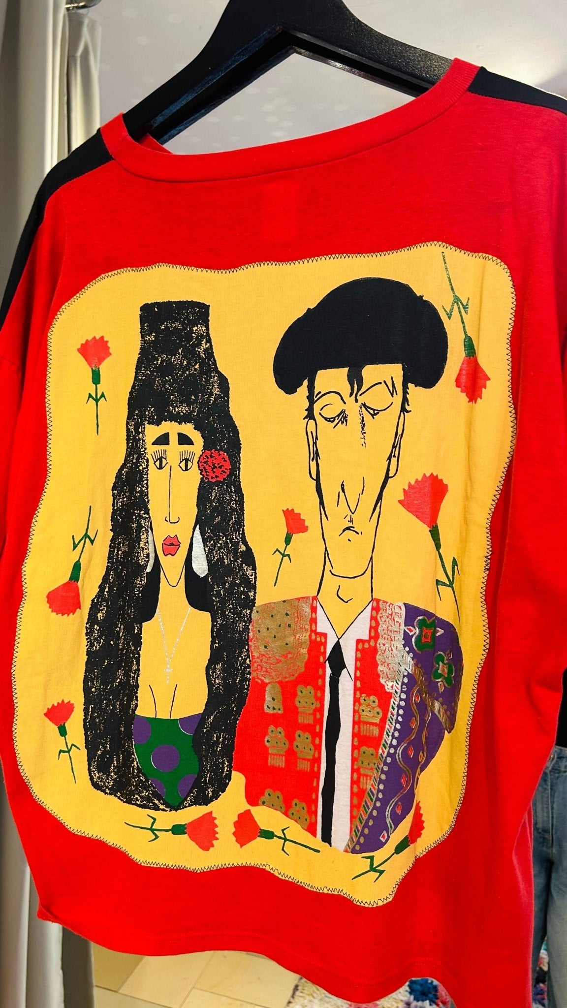 TOMATE Vintage T-Shirt rot - lille.PLADS