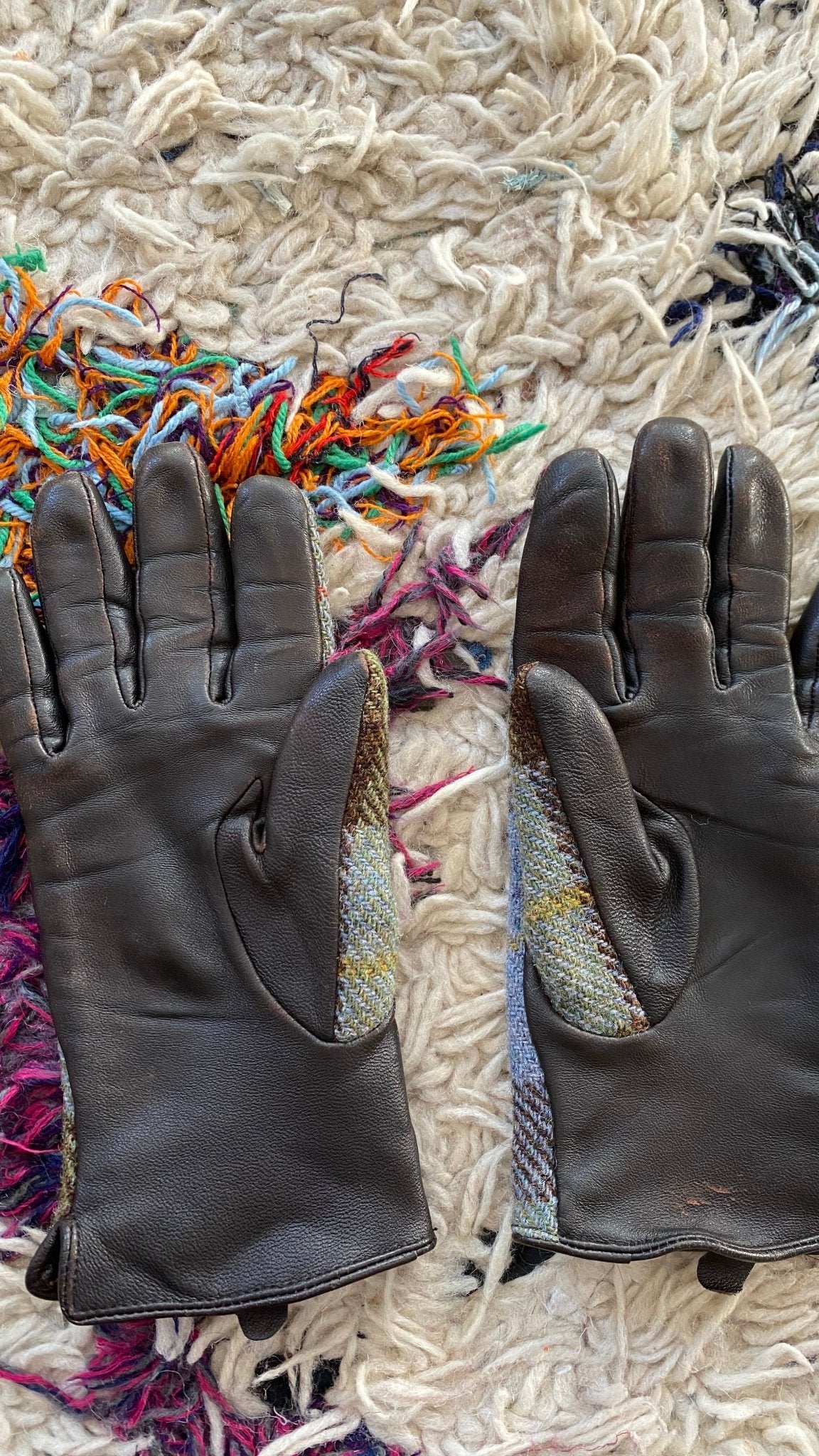 VINTAGE Harris Tweed Handschuhe - lille.PLADS
